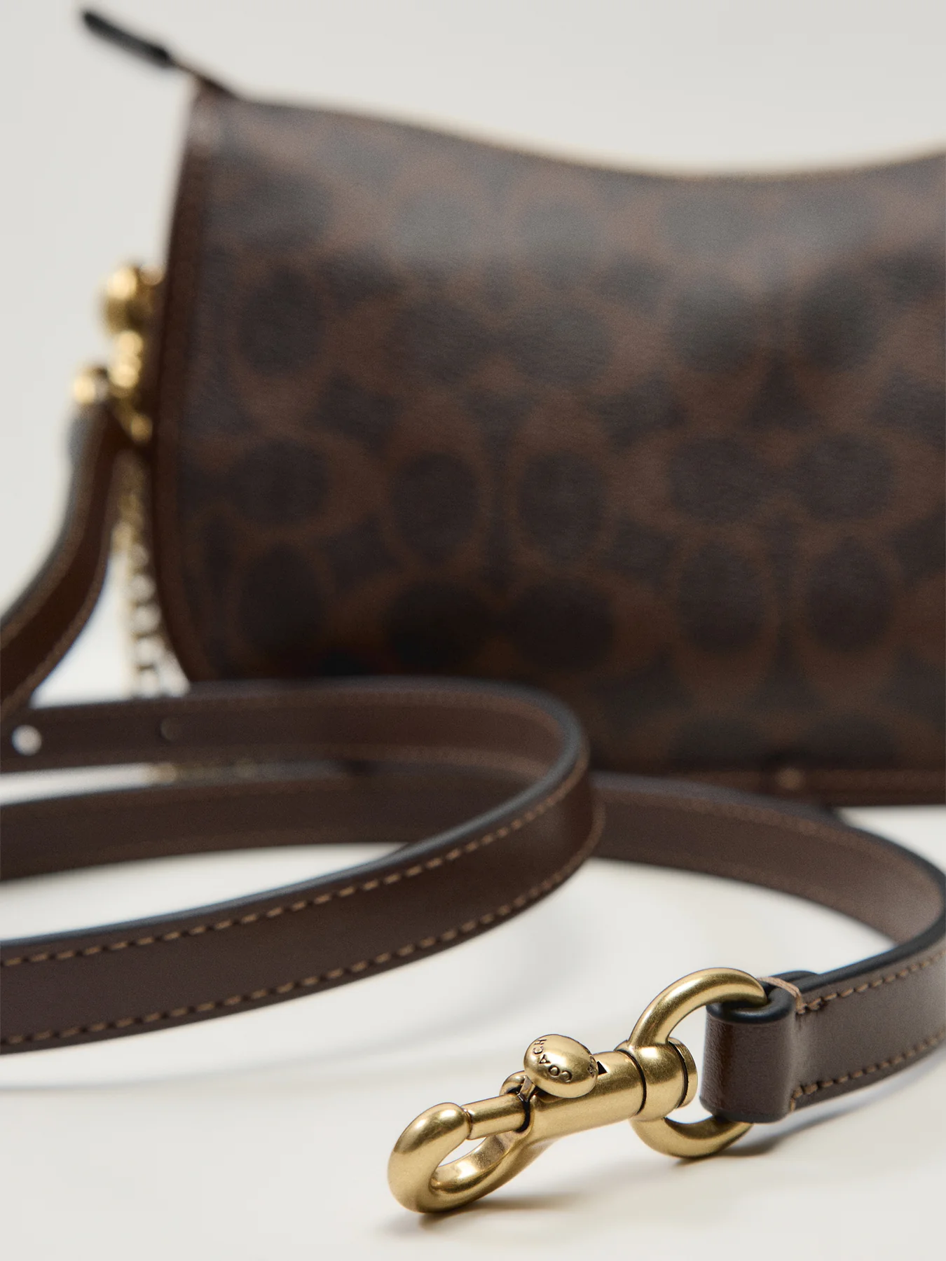 Coated Canvas Signature Waverly Bag Maple - Image 5