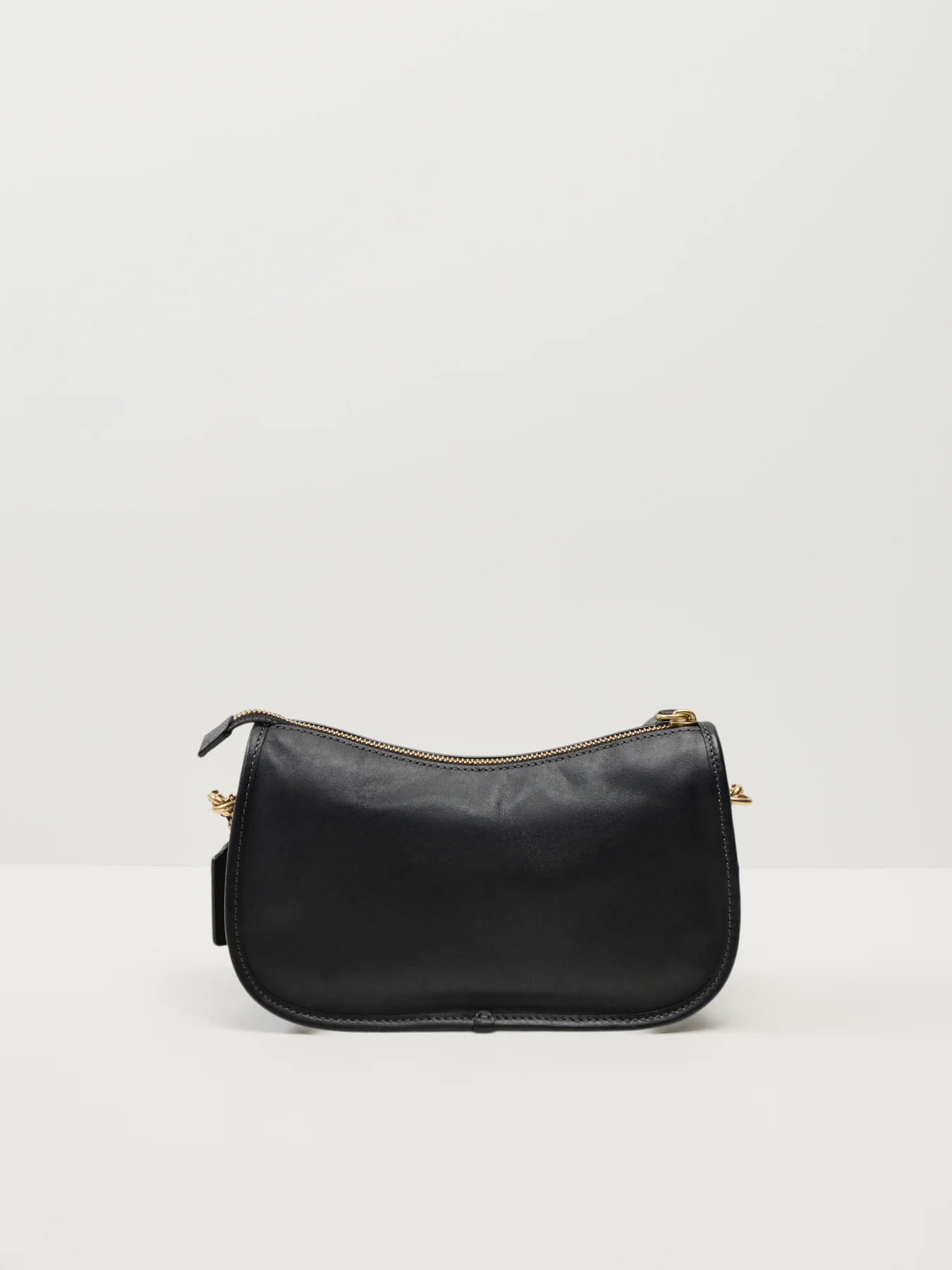 Natural Grain Leather Waverly Bag Black - Image 3