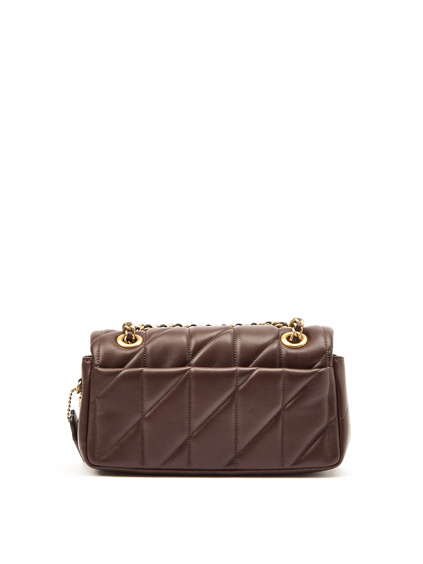 Quilted Tabby Shoulder Leather Bag 20 Maple - Image 3