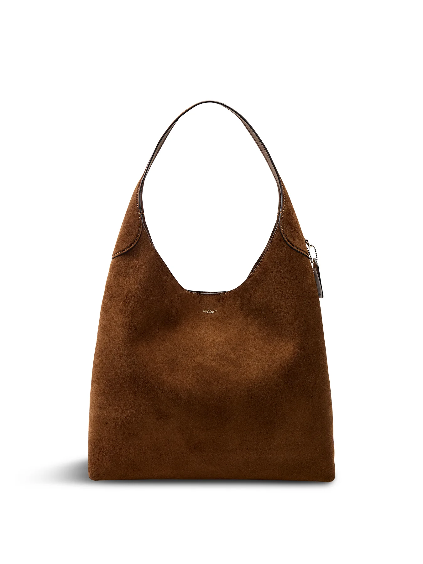Suede Brooklyn Bag Warm Brown