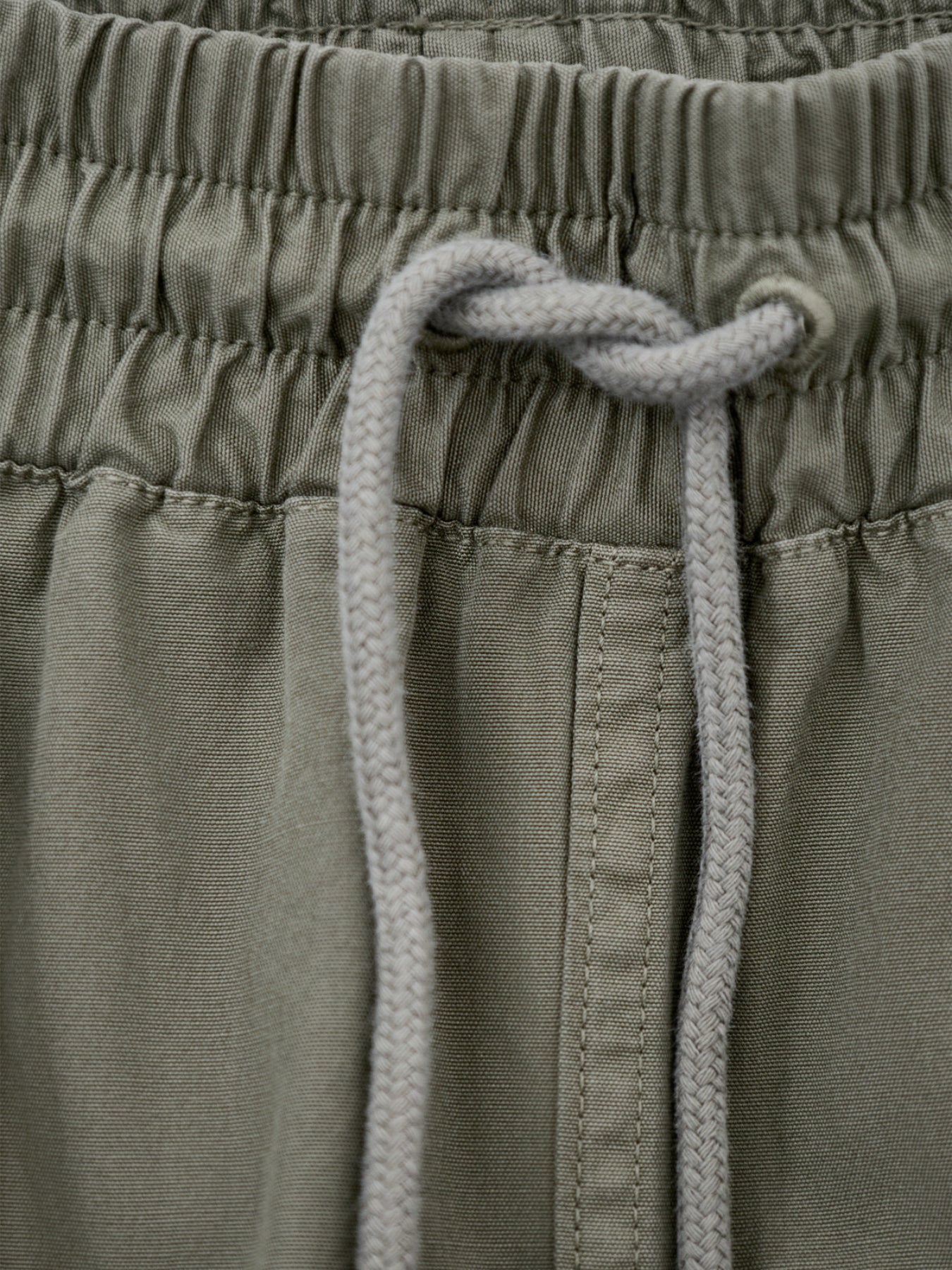 Organic Twill Shorts Olive - Image 3