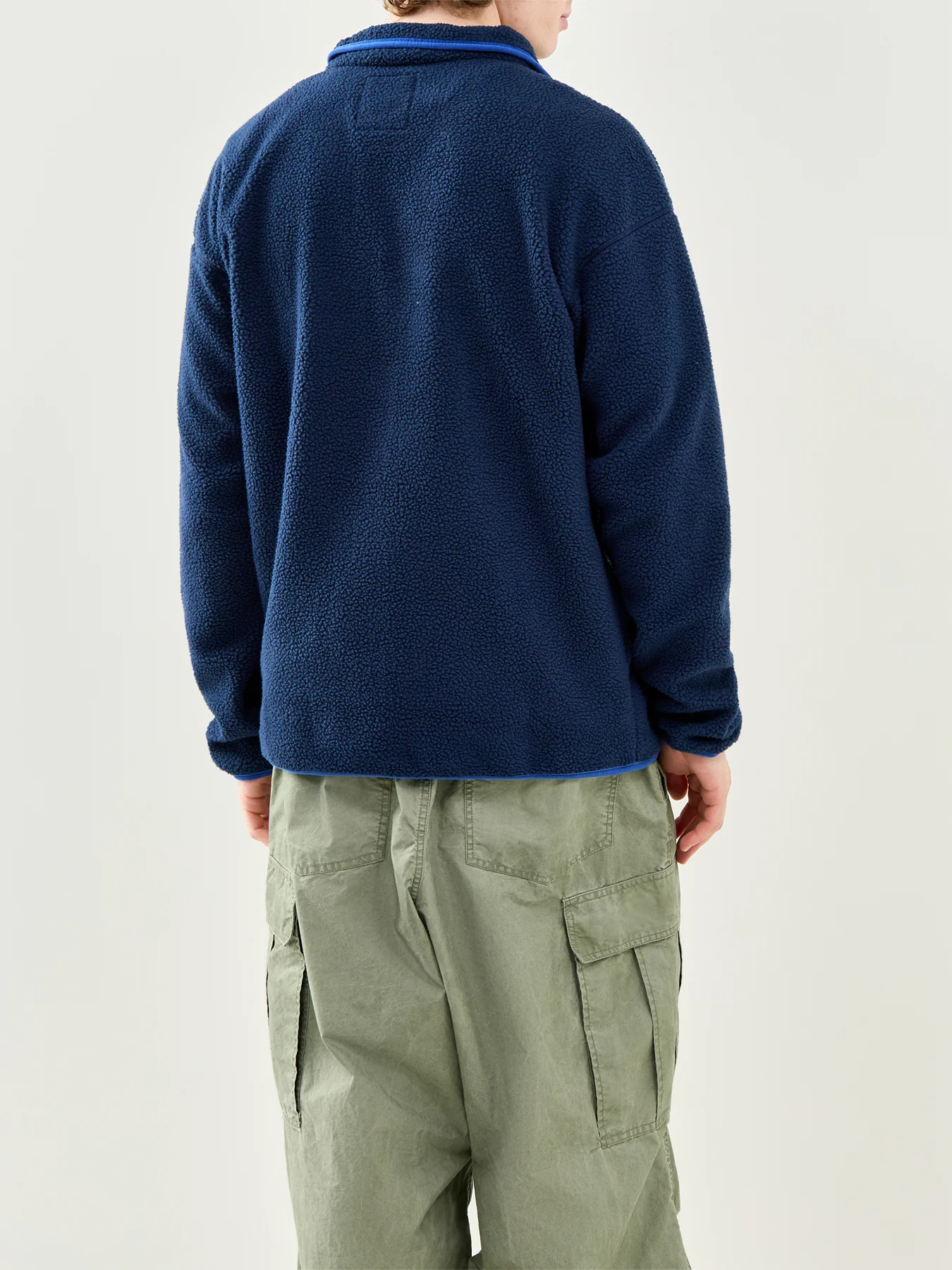 Helvetia II Half Snap Fleece Navy - Image 5