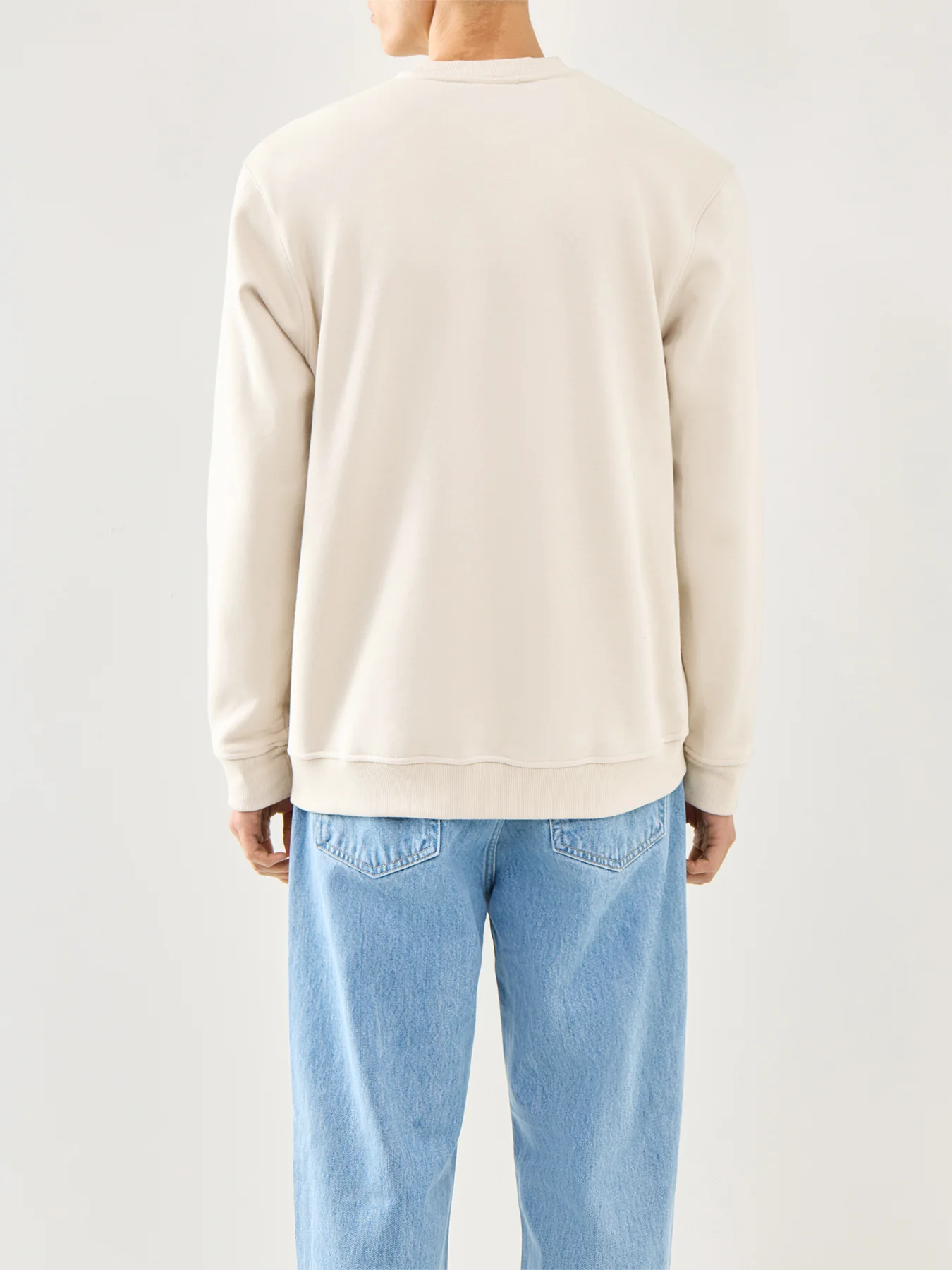 Meridian Creek Cotton Crew-Dark Stone - Image 5