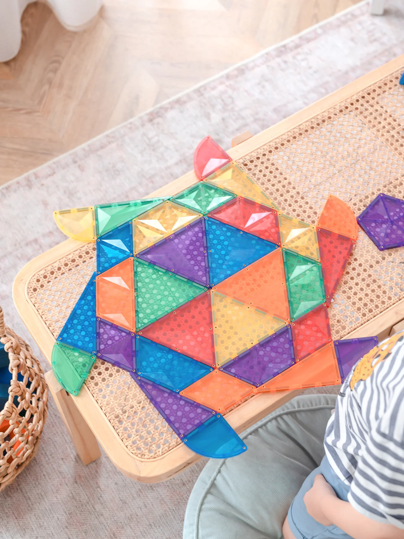 Rainbow Shape Expansion Magnetic Tile Set - Image 3
