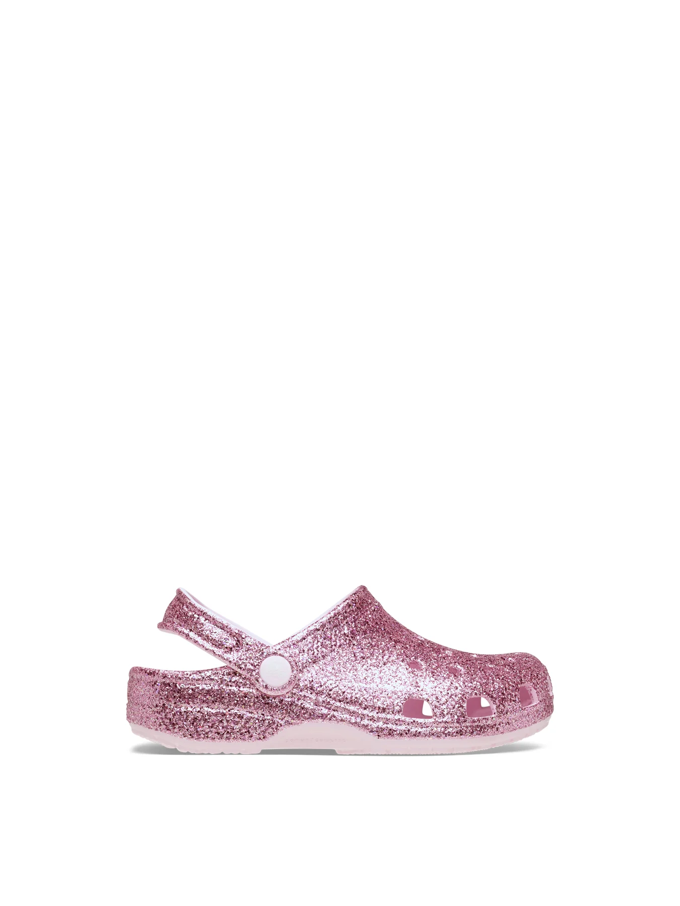 Kids' Chunky Glitter Clogs Pink