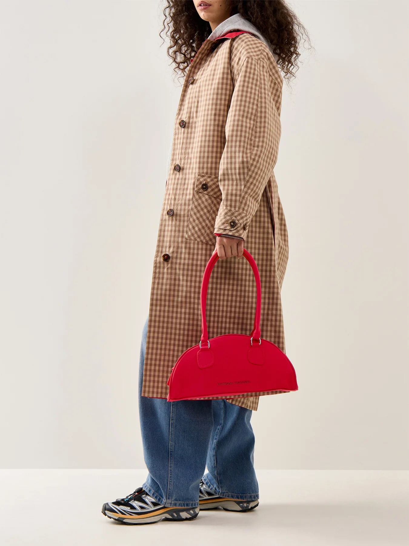 Anja Reversible Honey Trench Tan - Image 2