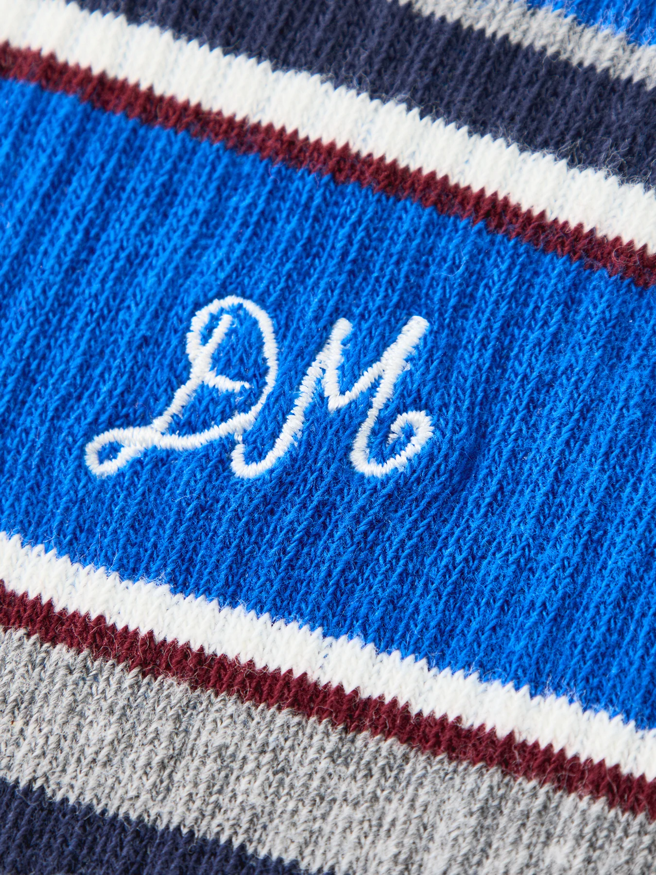 Calf Length Socks Blue - Image 2