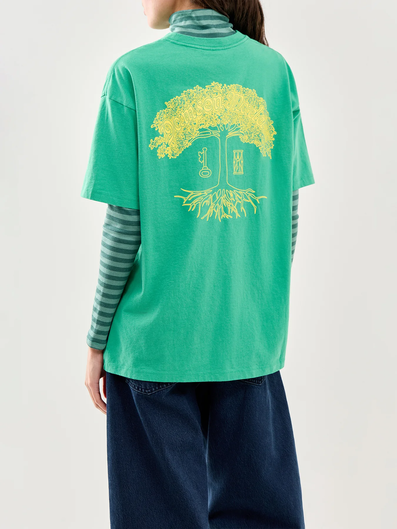 Daily Rituals Graphic T-Shirt Green - Image 5