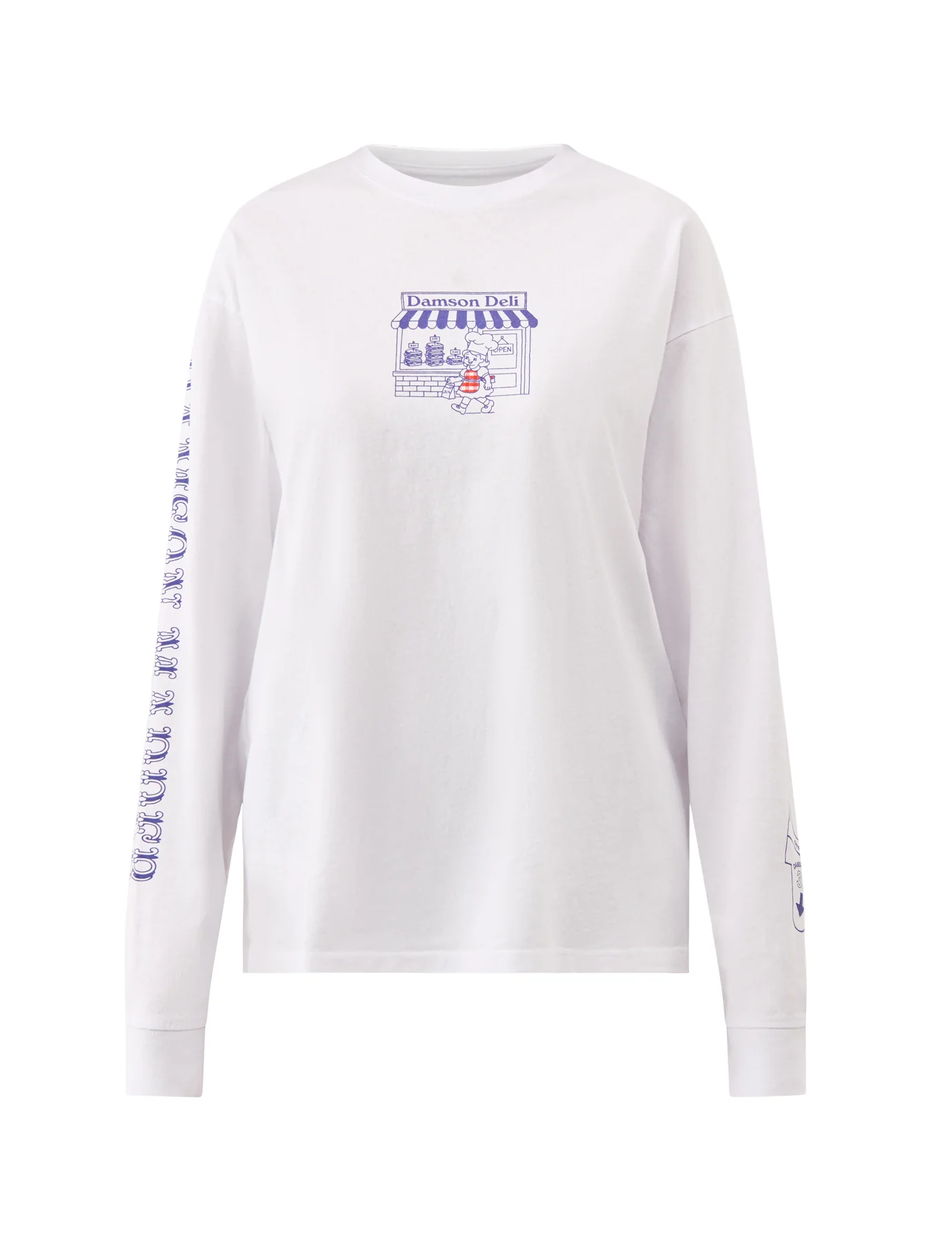 Deli Long Sleeve T-Shirt White