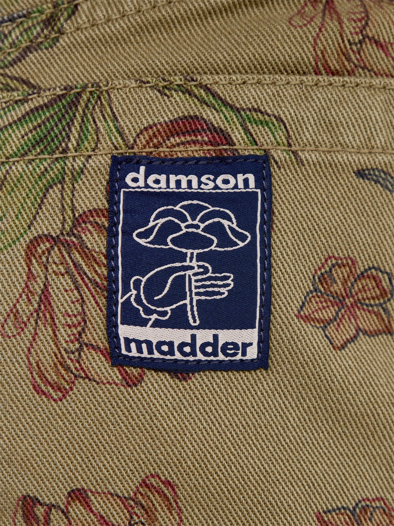 Drew Jeans Over Dye Tulip Khaki - Image 3
