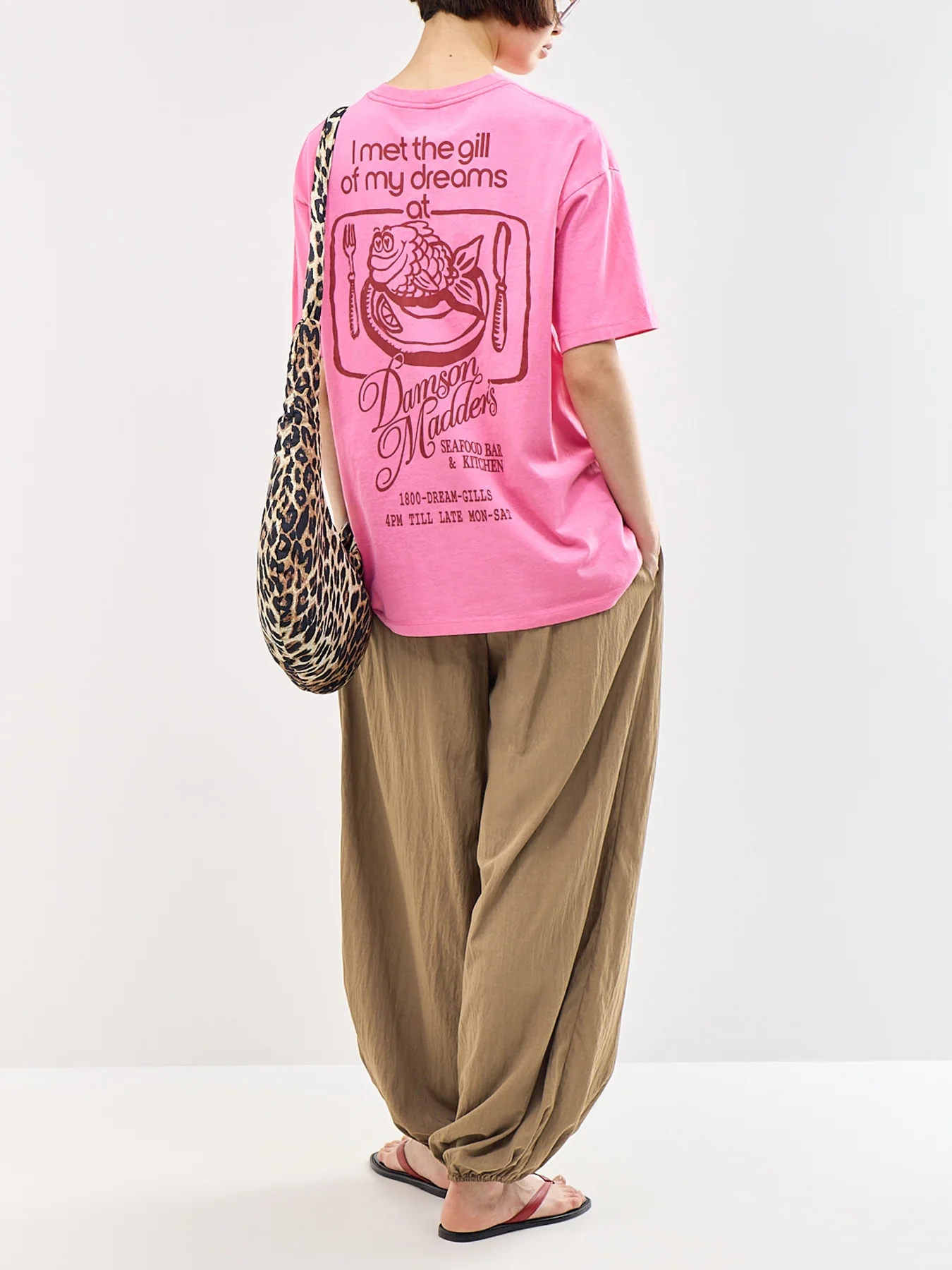 Gill Of Dreams Graphic T-Shirt Pink - Image 2