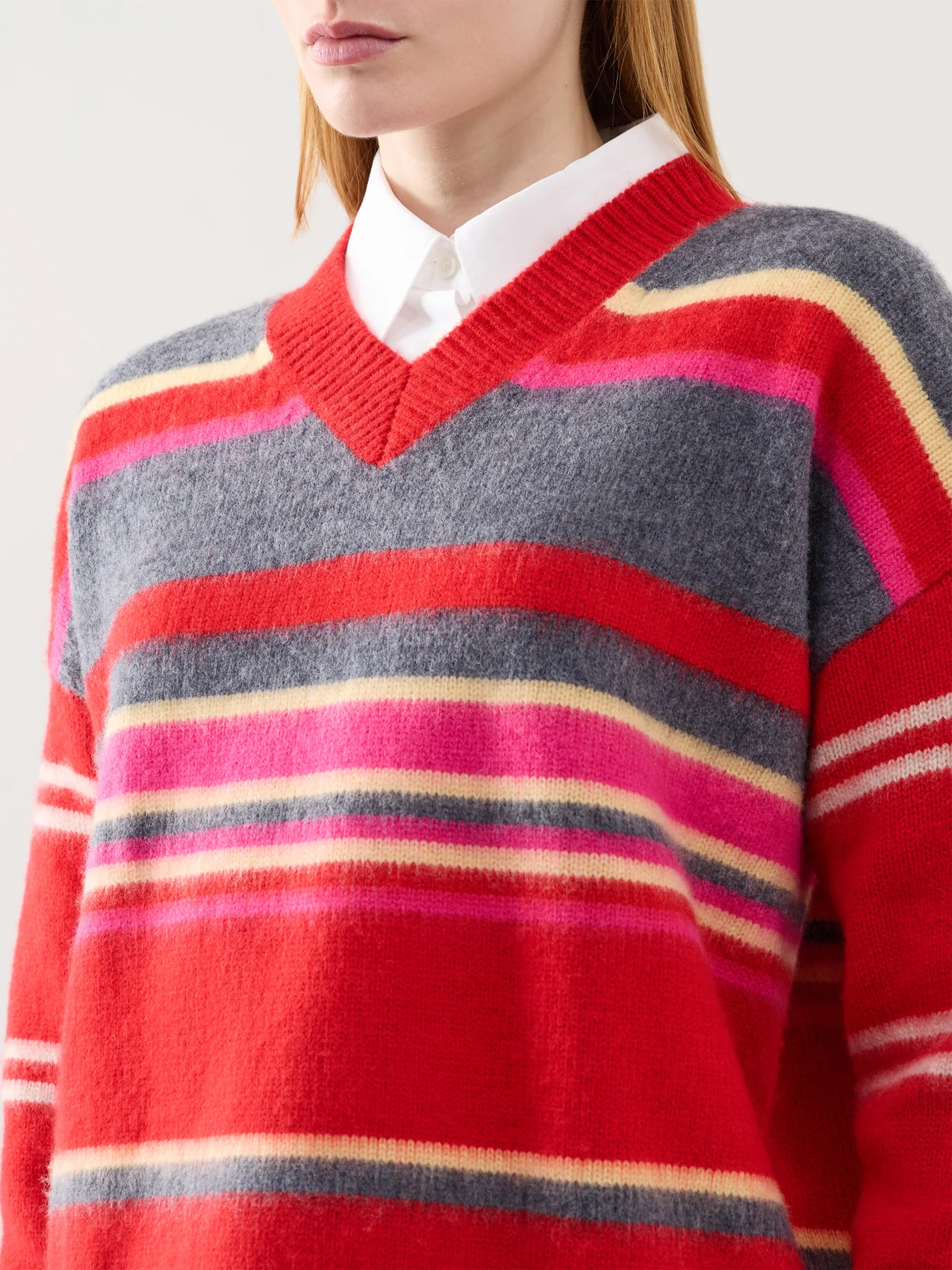 Rene V Jumper Red - Image 3