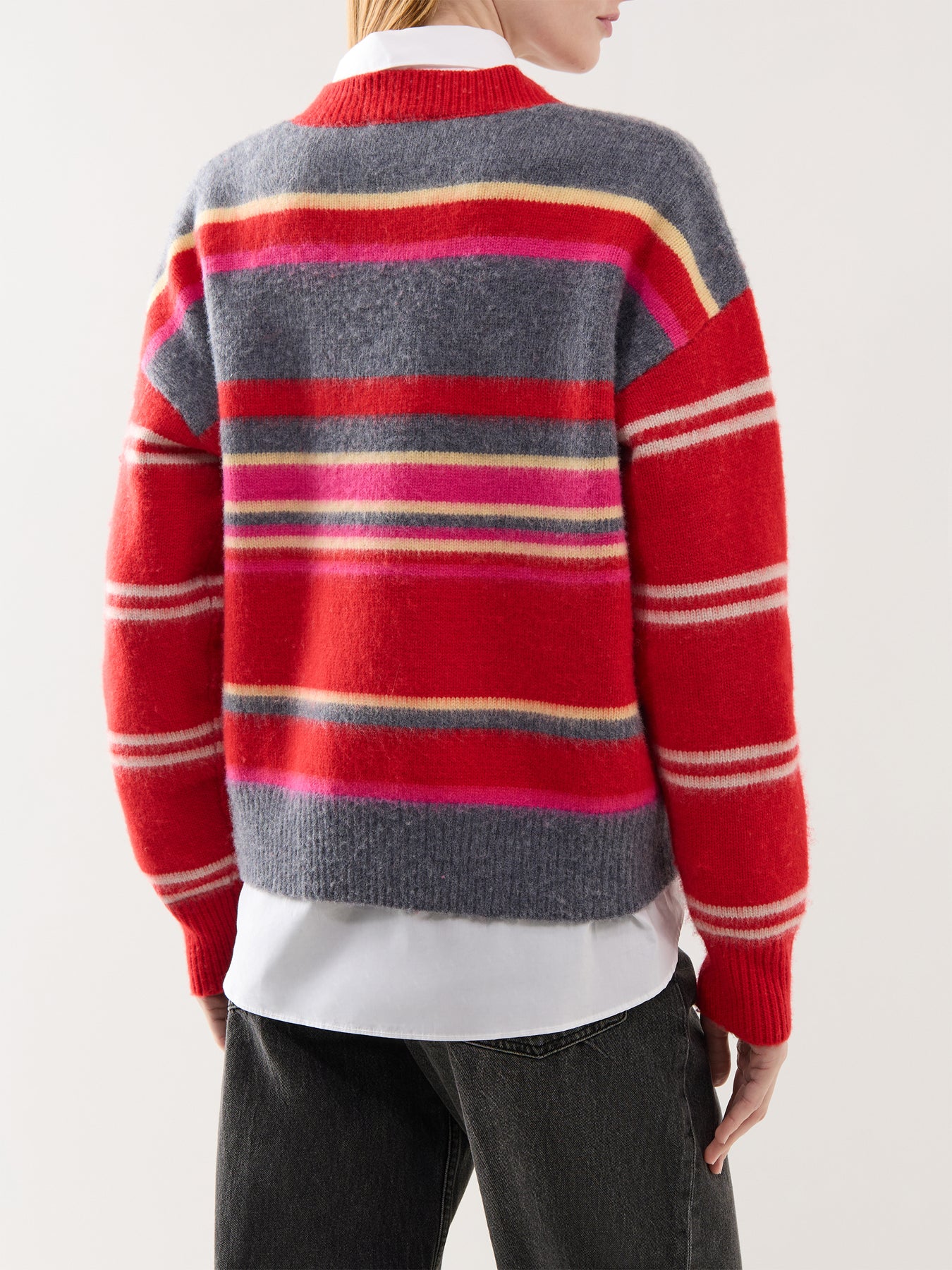 Rene V Jumper Red - Image 5