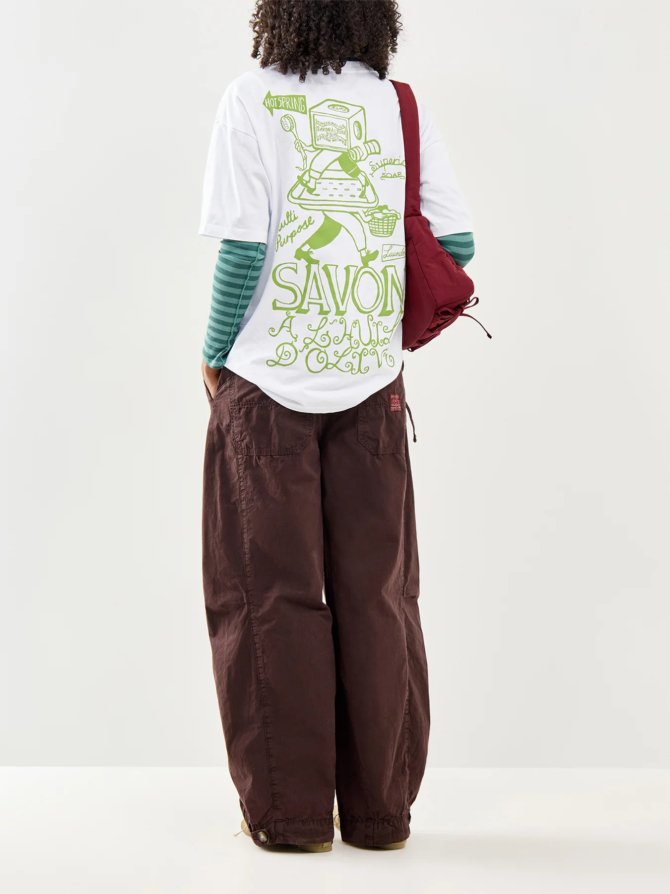 Savon Graphic T-Shirt White - Image 2