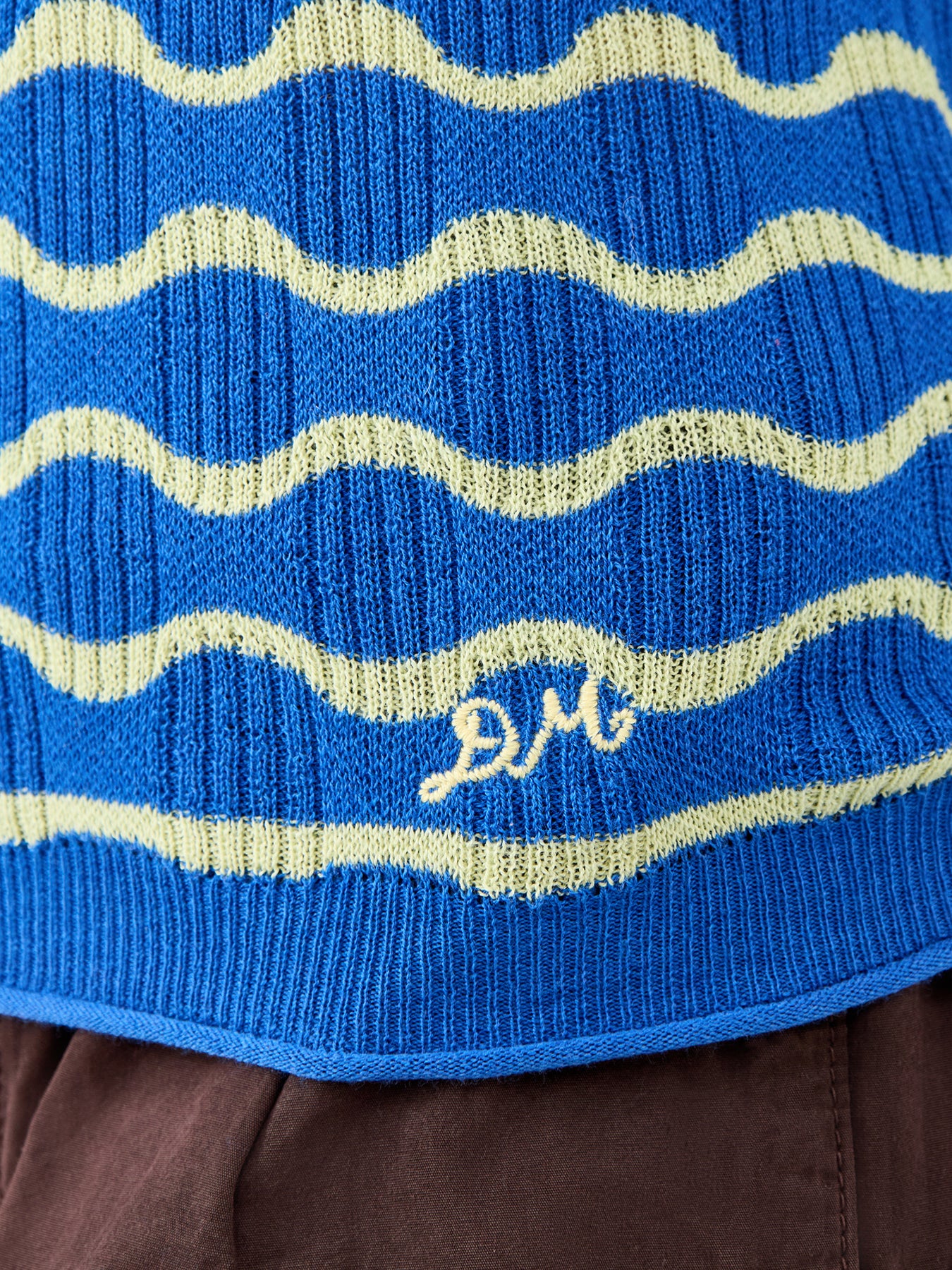 Silvia Polo Jumper Blue - Image 3