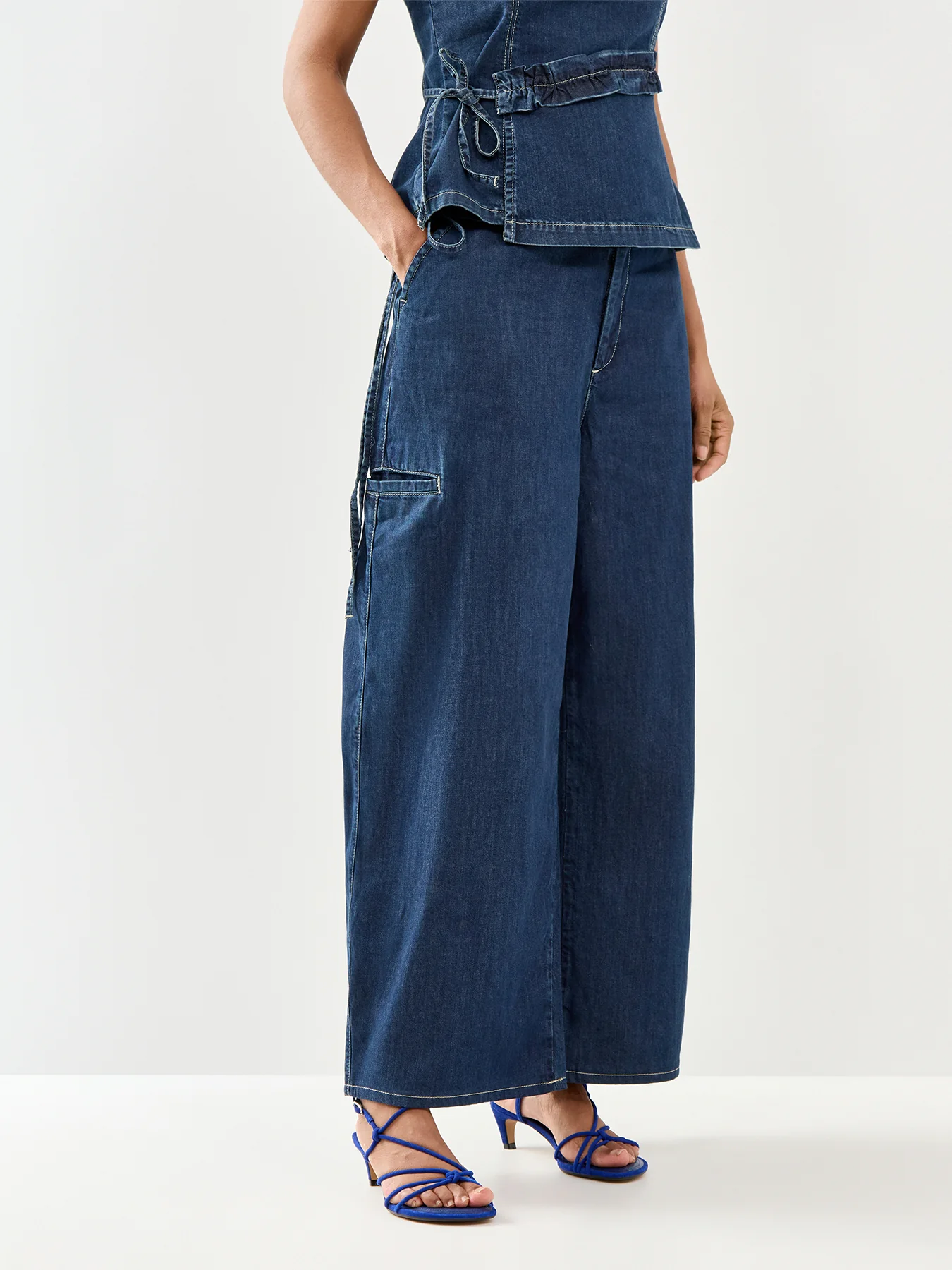 Augusta Straight Leg Jeans Indigo - Image 4