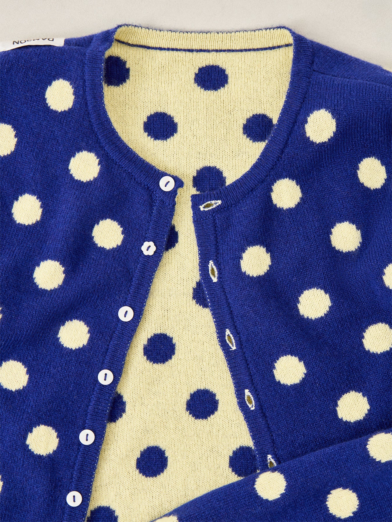 Tabitha Reversible Cardigan Butter - Image 3