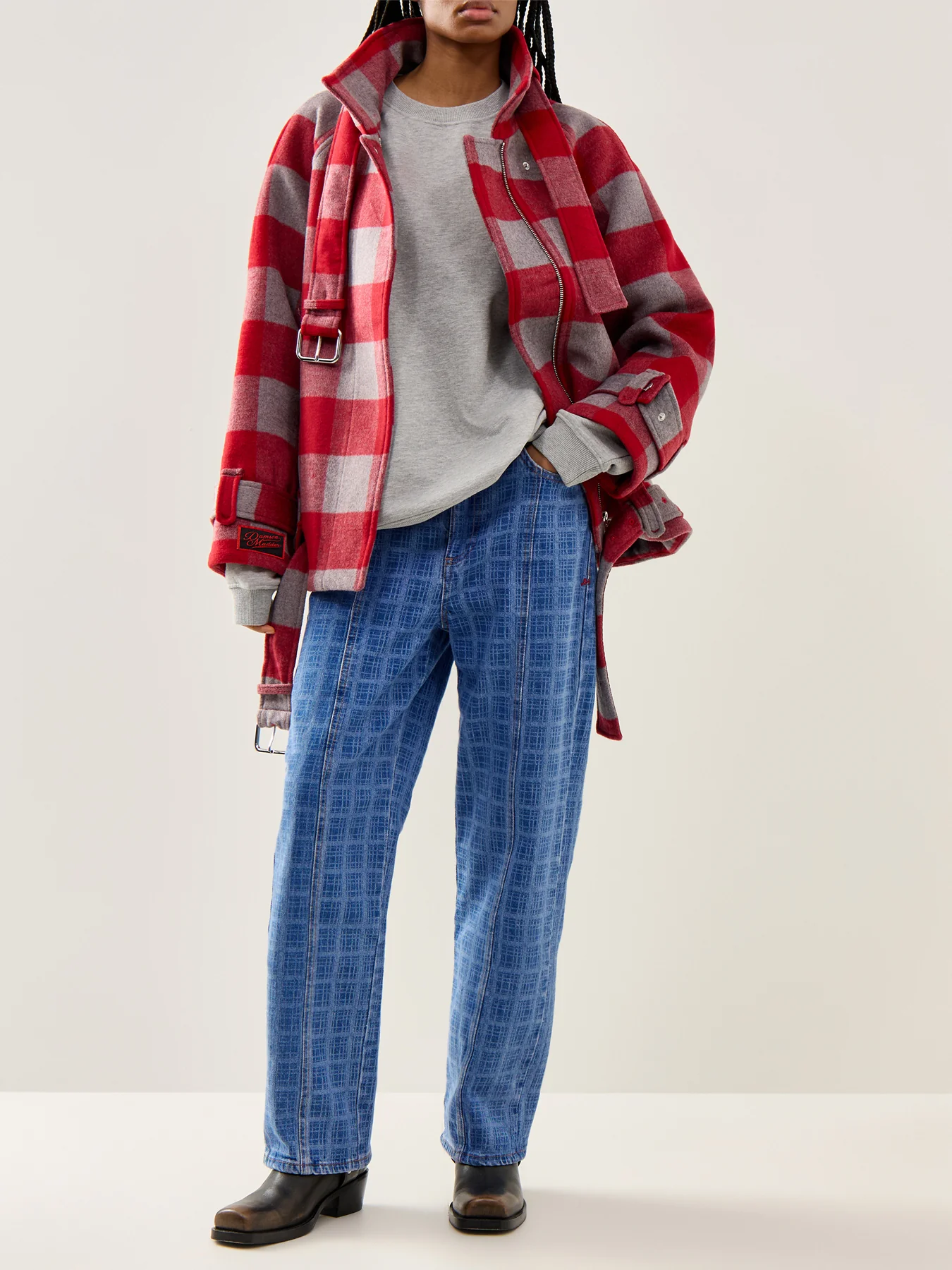 The Reader Sweatshirt Grey - Image 2
