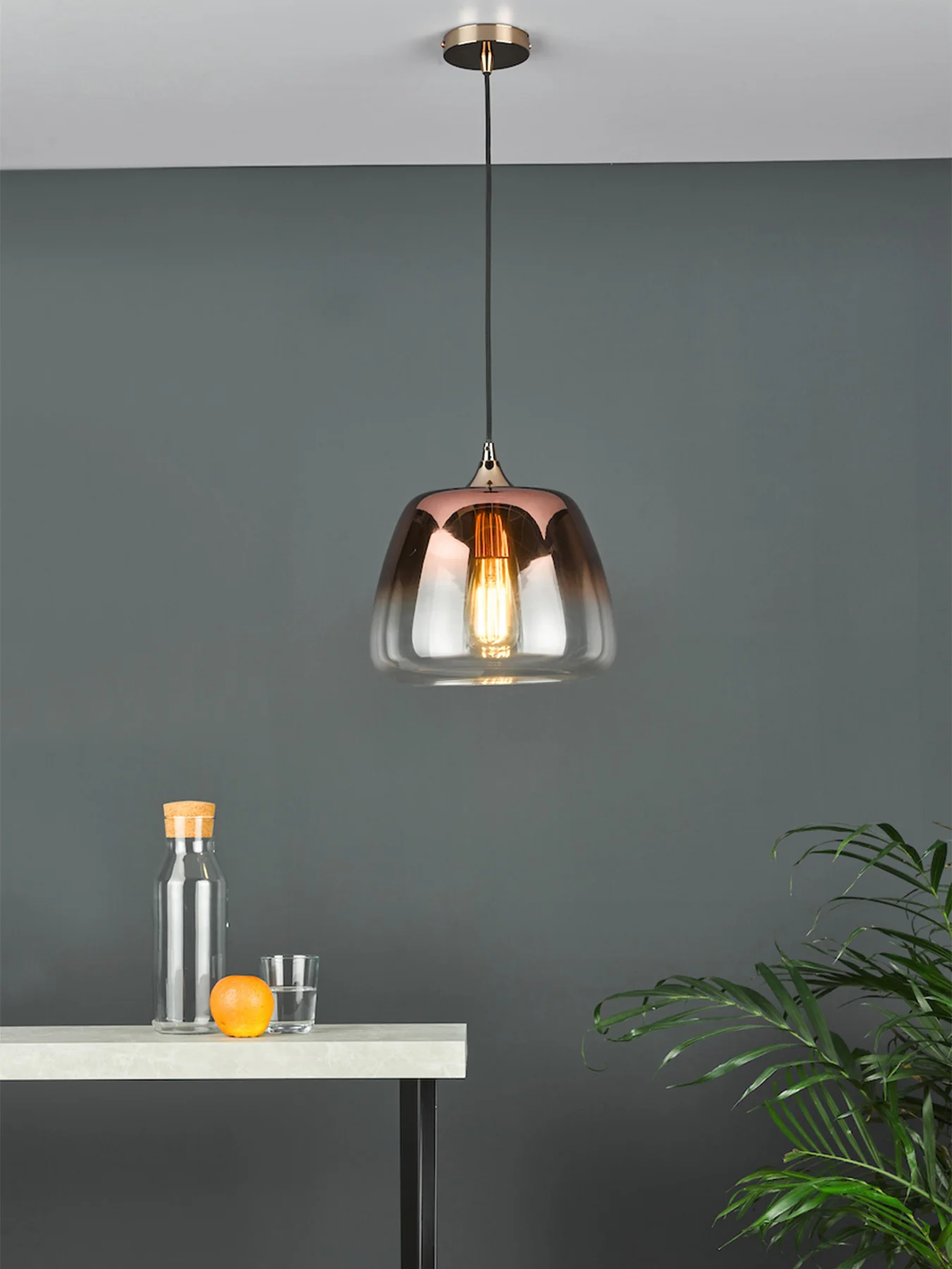 Klaxon 1 Light Pendant - Image 4
