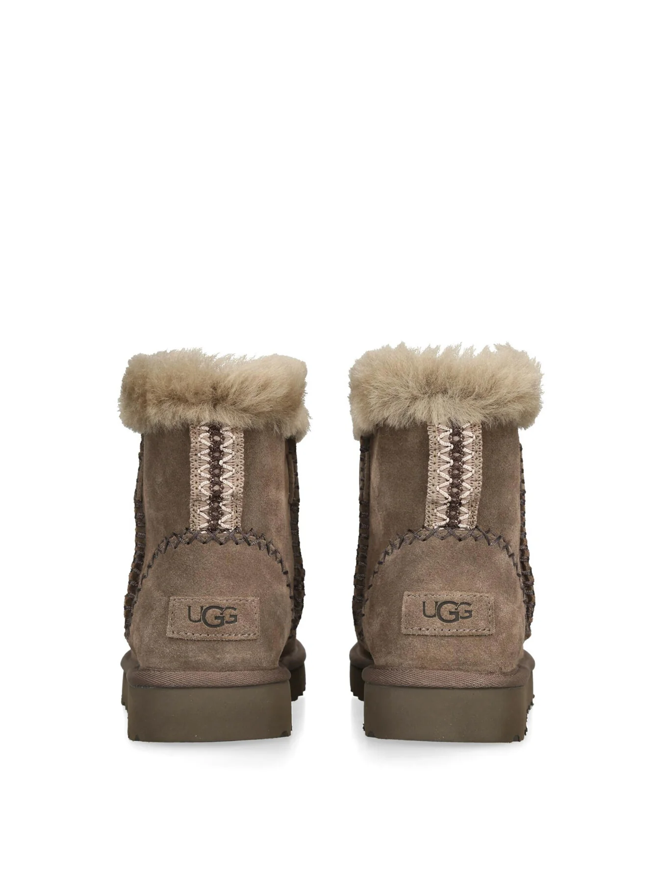 Womens Classic Mini Alpine Suede Ankle Boots - Image 3