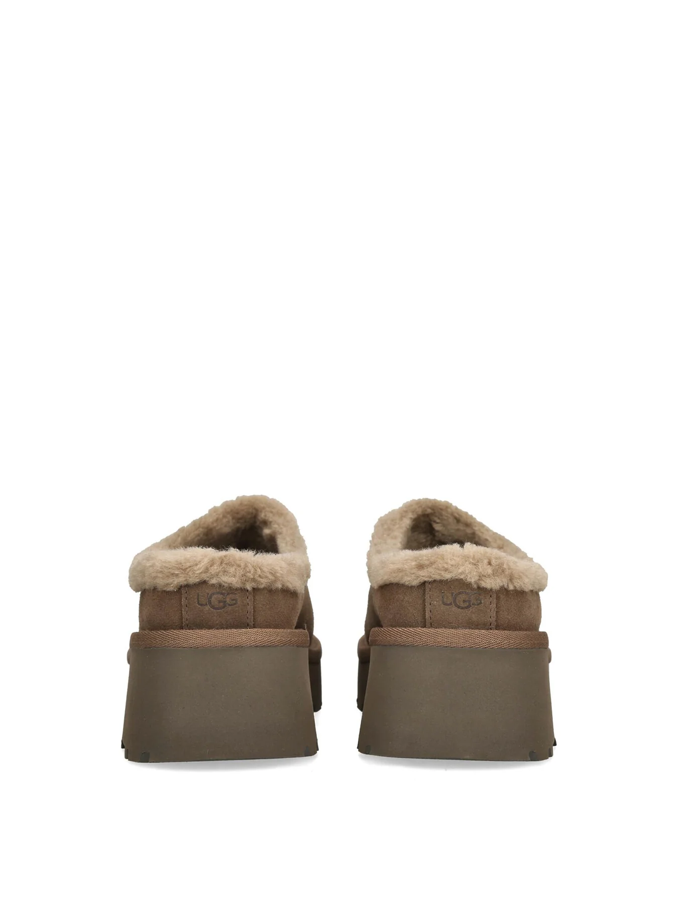 Womens New Heights Cozy Clog Suede Slip Ons - Image 3