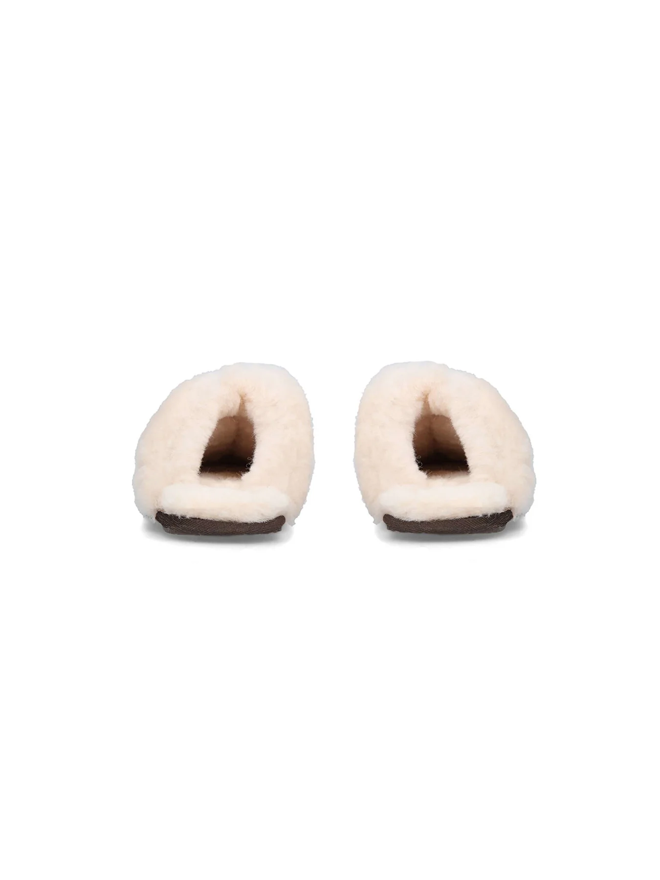 Women’s Scuffette II Shearling Slippers Dark Brown - Image 3
