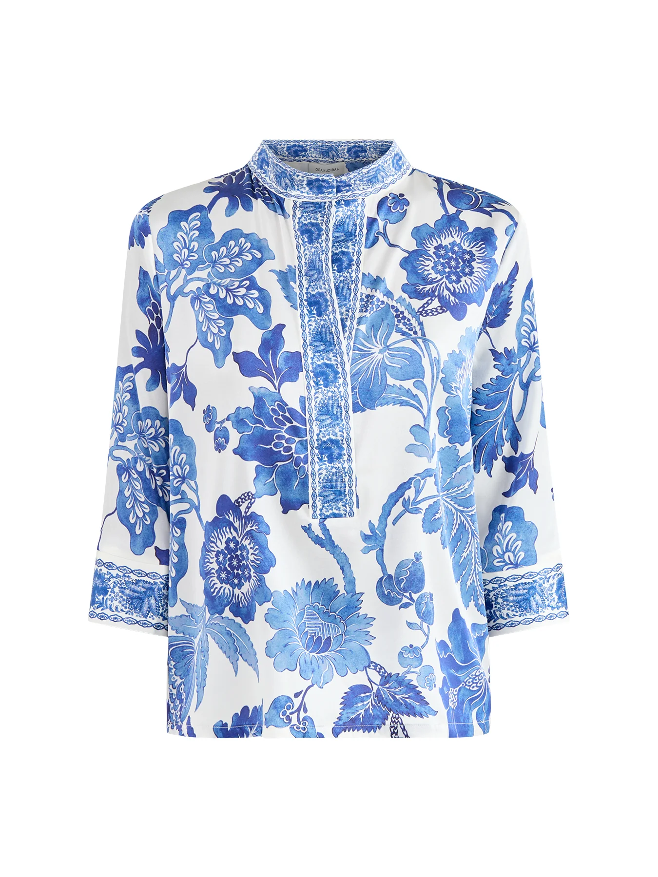 Danitta Silk Blouse Blue