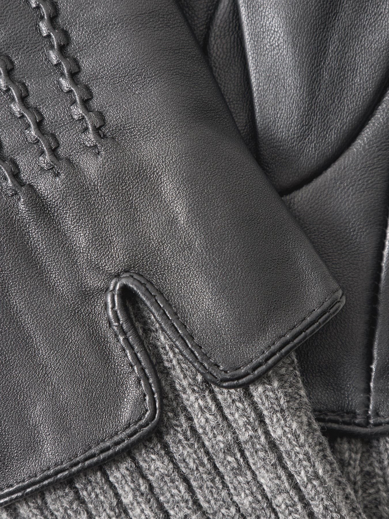 Tamara Leather Gloves Black - Image 2