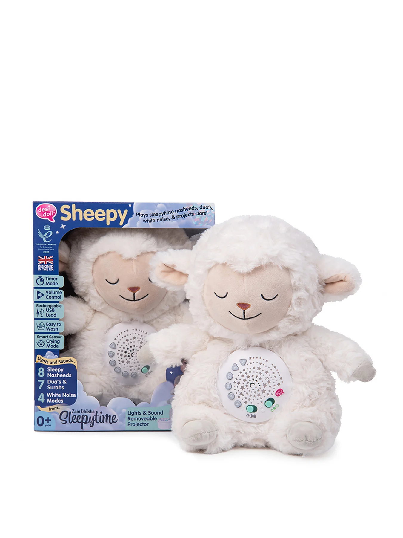 Sheepy Sleepytime Projector Plush Bedtime Soft Toy - Image 2