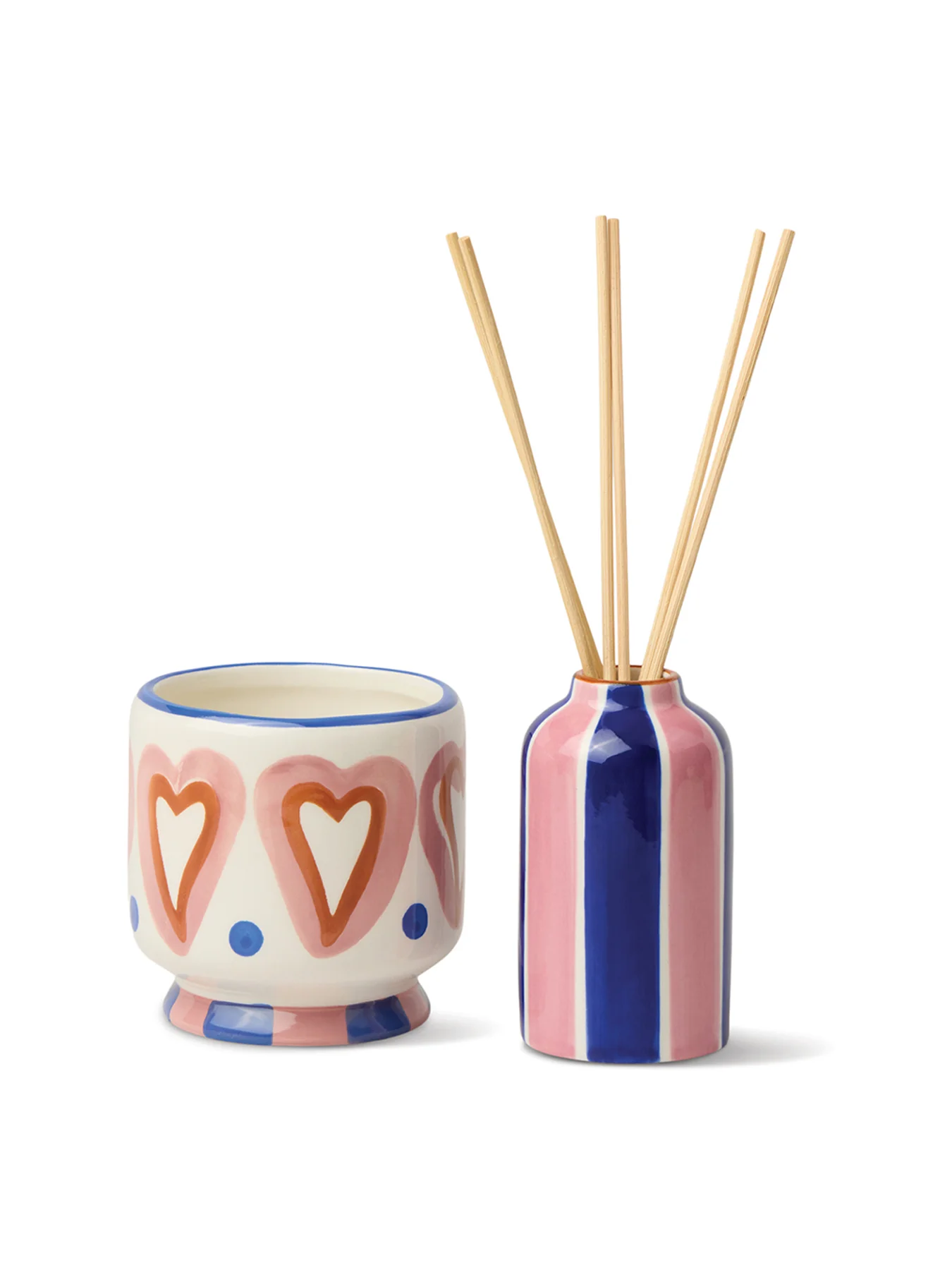 Hearts Ceramic Diffuser with Rosewood Vanilla Scent 118ml - Image 3