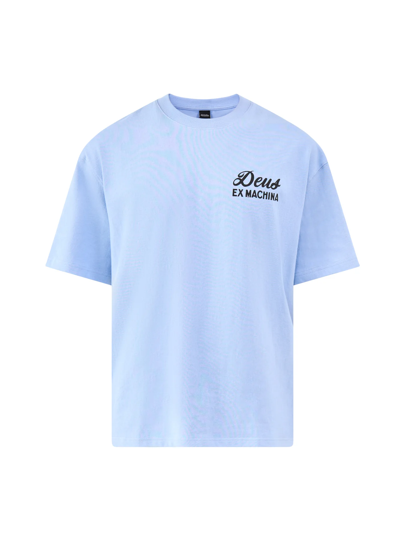 Graphic Recycled Cotton T-Shirt Blue