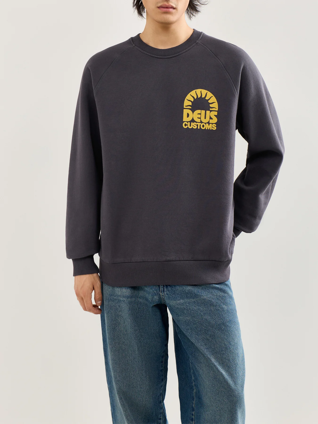 Melodies Crew Sweatshirt Grey - Image 4