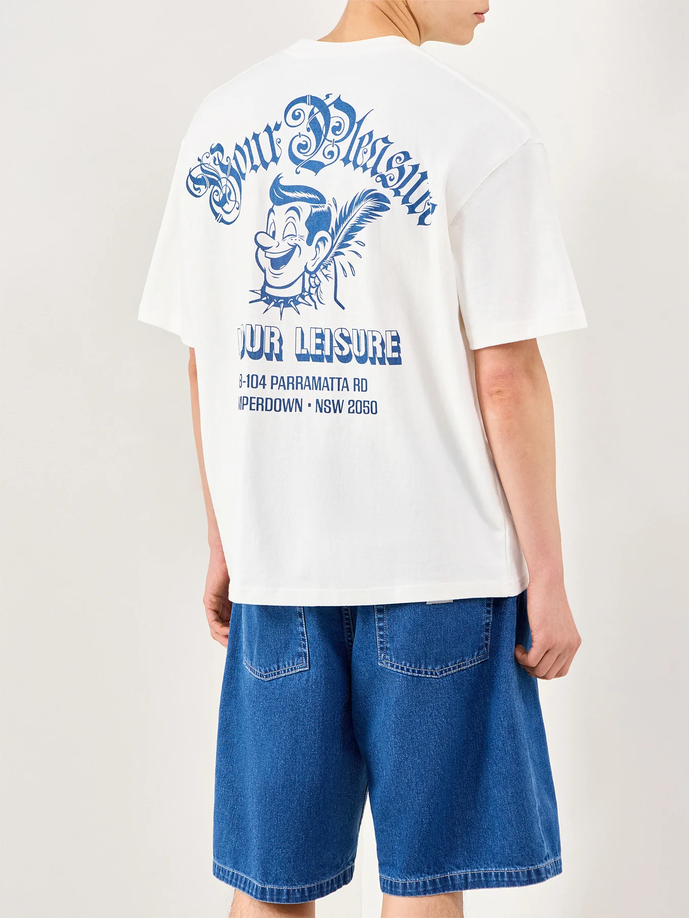 Ruff And Smooth T-Shirt White - Image 5