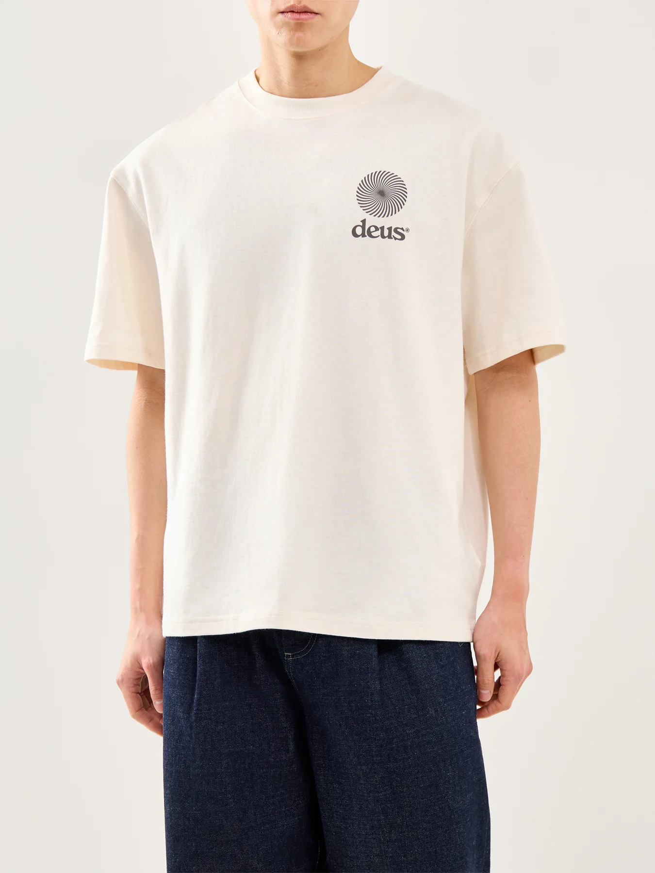 Strata T-Shirt Cream - Image 4