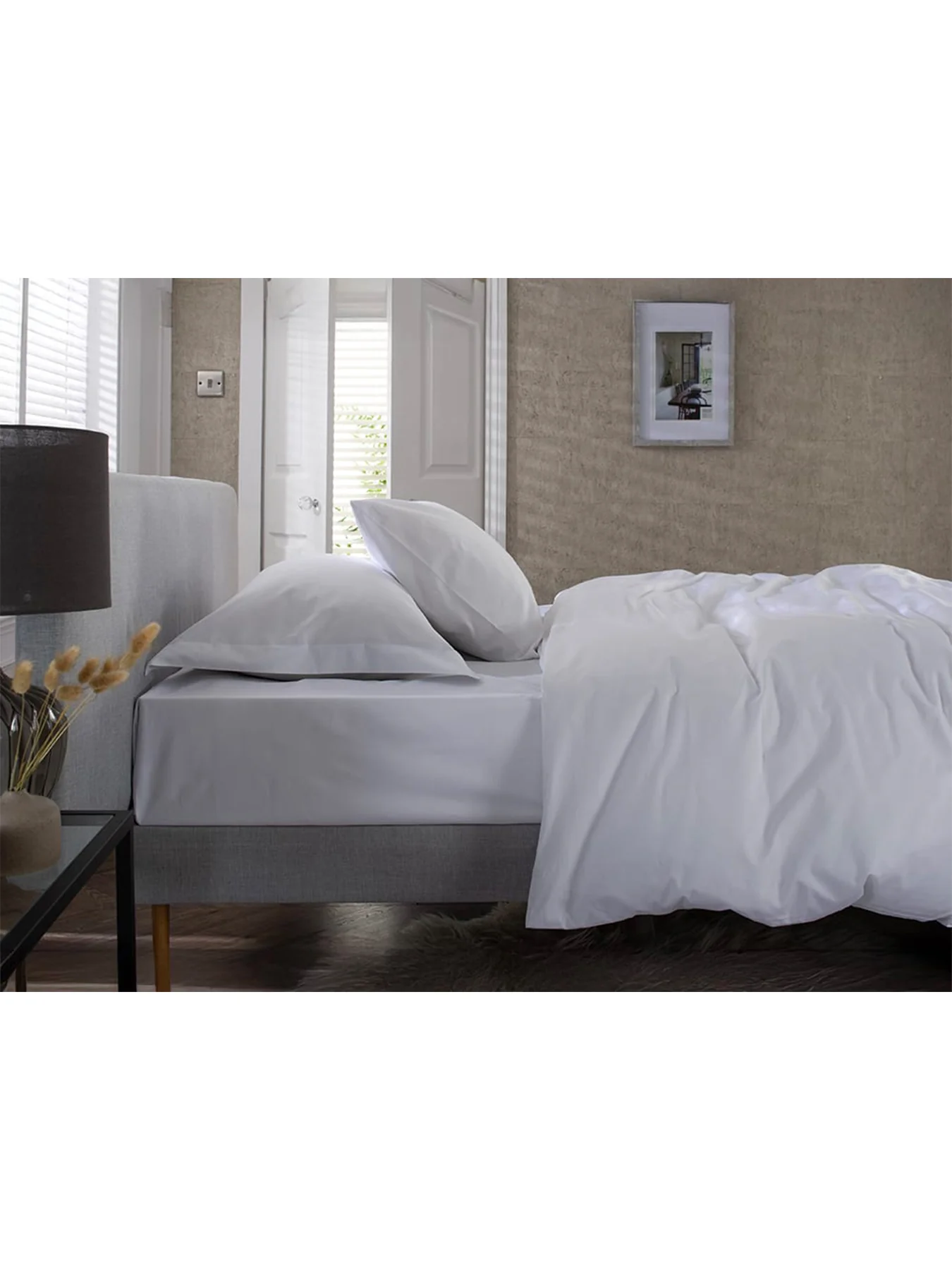Hadrians Pillowcase Pair White - Image 3