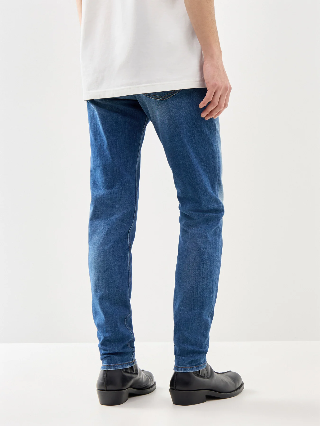 Sleenker Skinny Fit Jeans Blue - Image 5