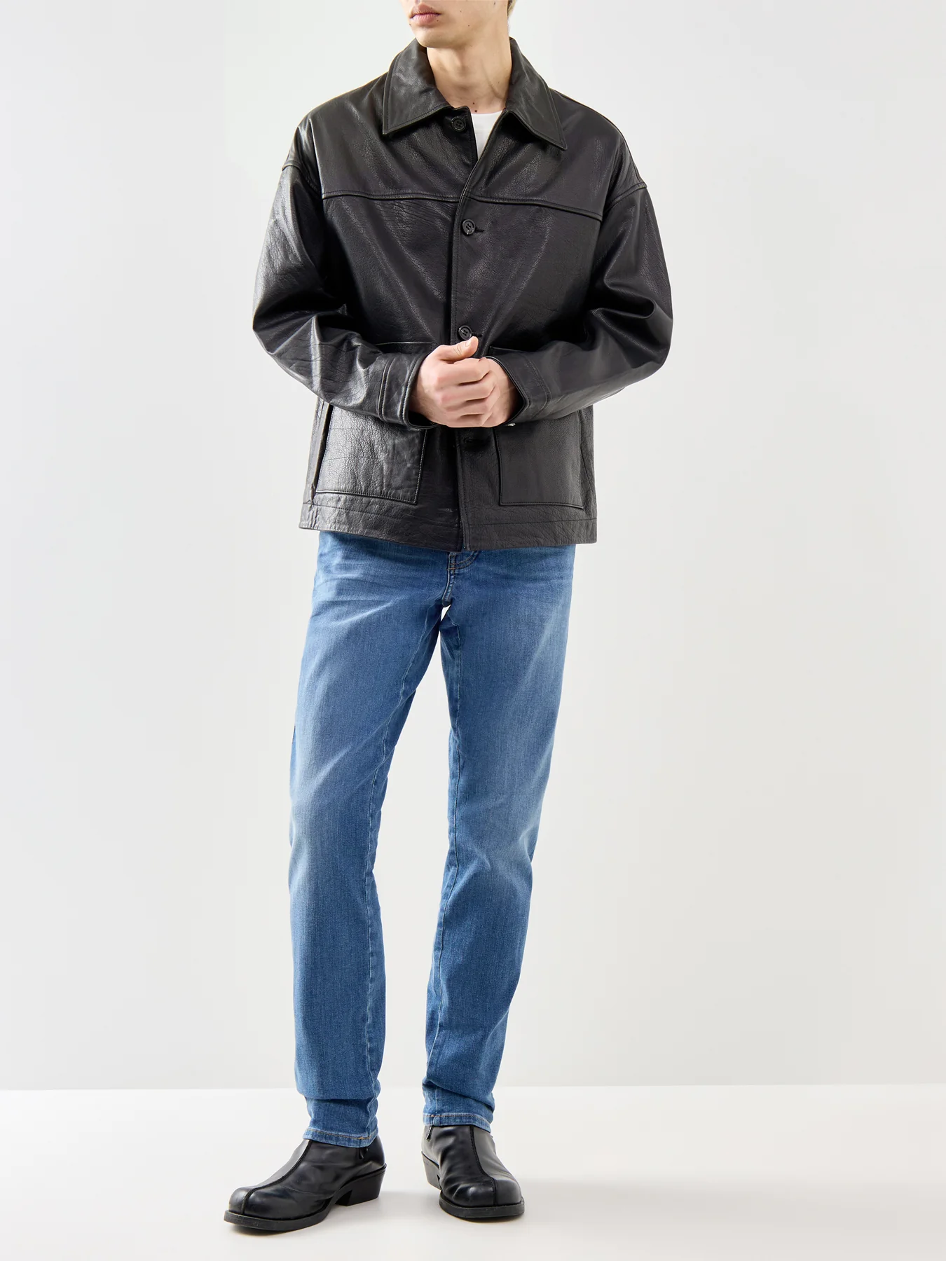 D-Vyl Slim Straight Jeans Blue - Image 2