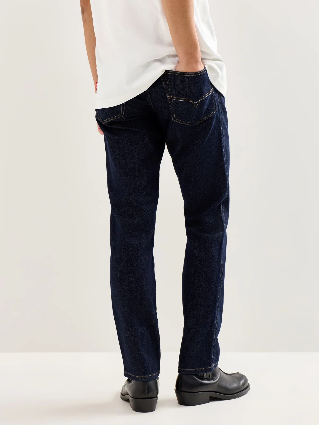 1993 D-Vyl Slim Straight Jeans Blue - Image 5