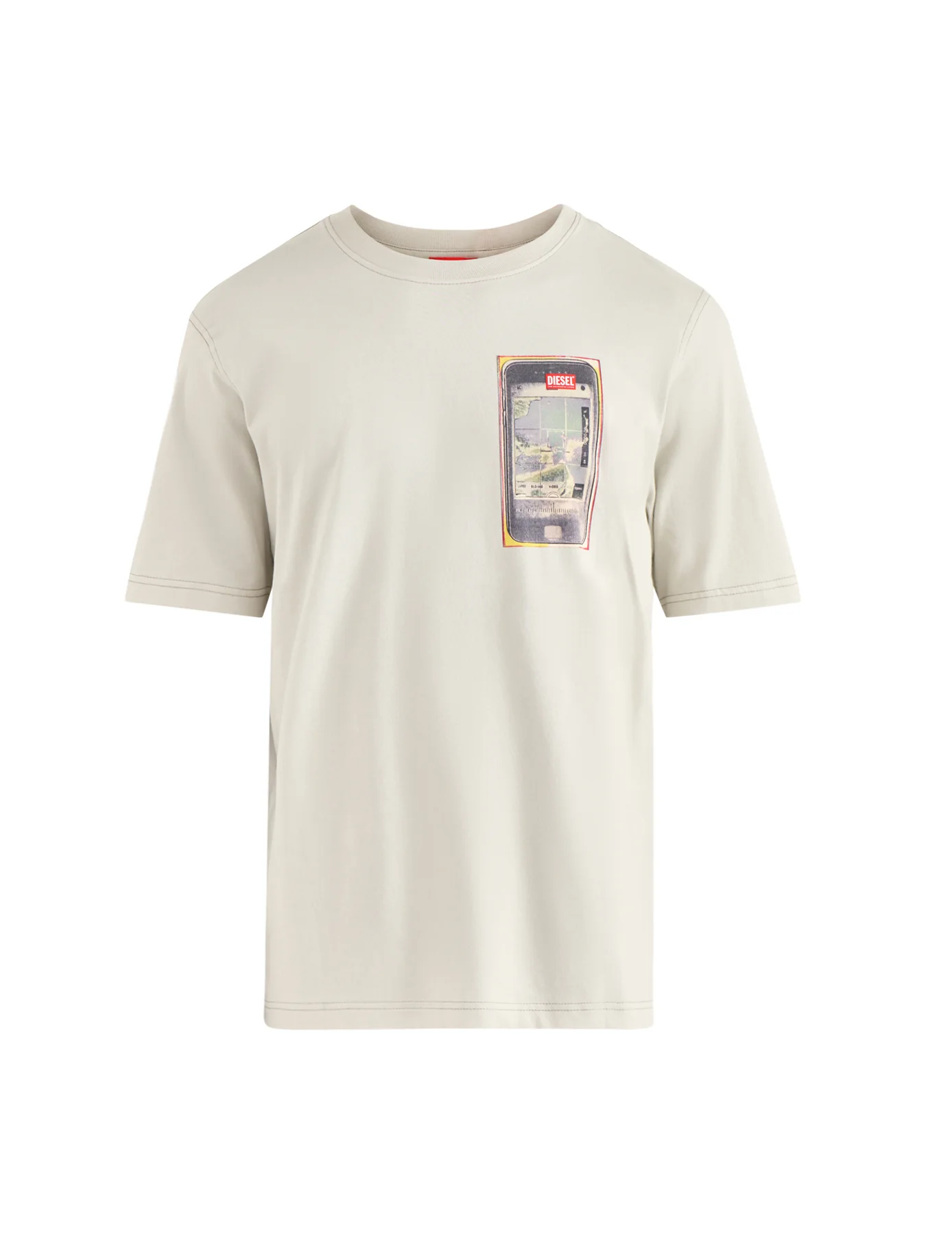 T-Adjust-V1 Graphic T-Shirt Cream