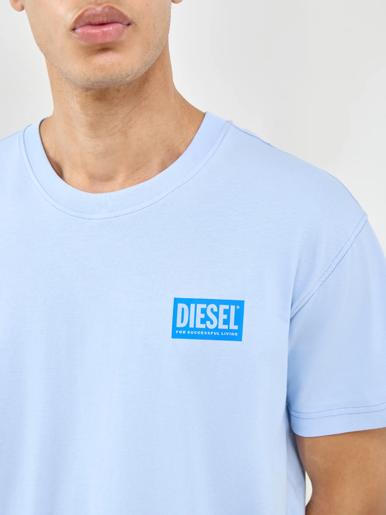 T-Norm-V13 Logo T-Shirt Blue - Image 3