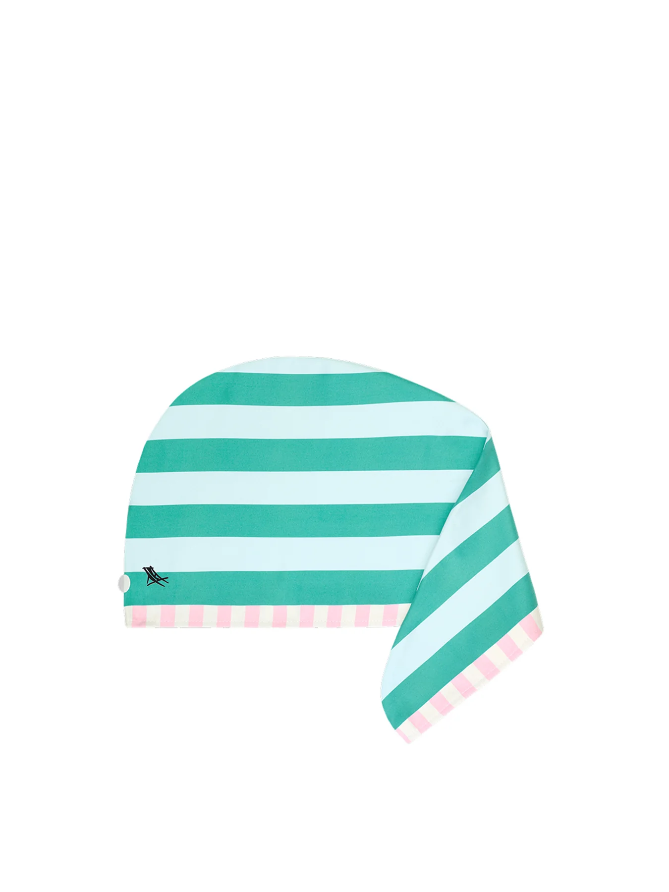 Suede Hair Wrap Green