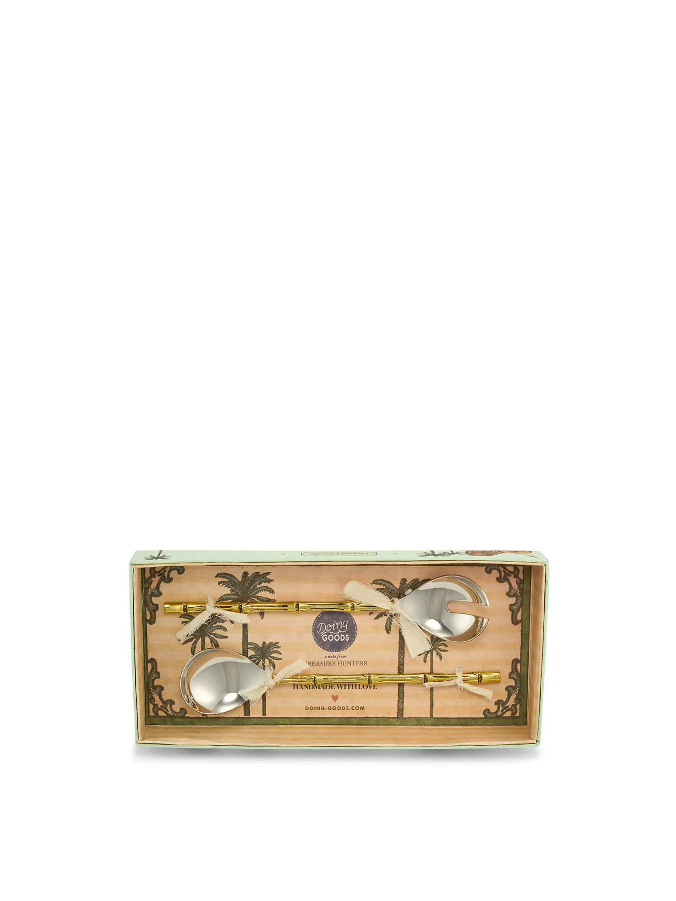 Bodhi Bamboo Salad Server Set in Giftbox - Image 4
