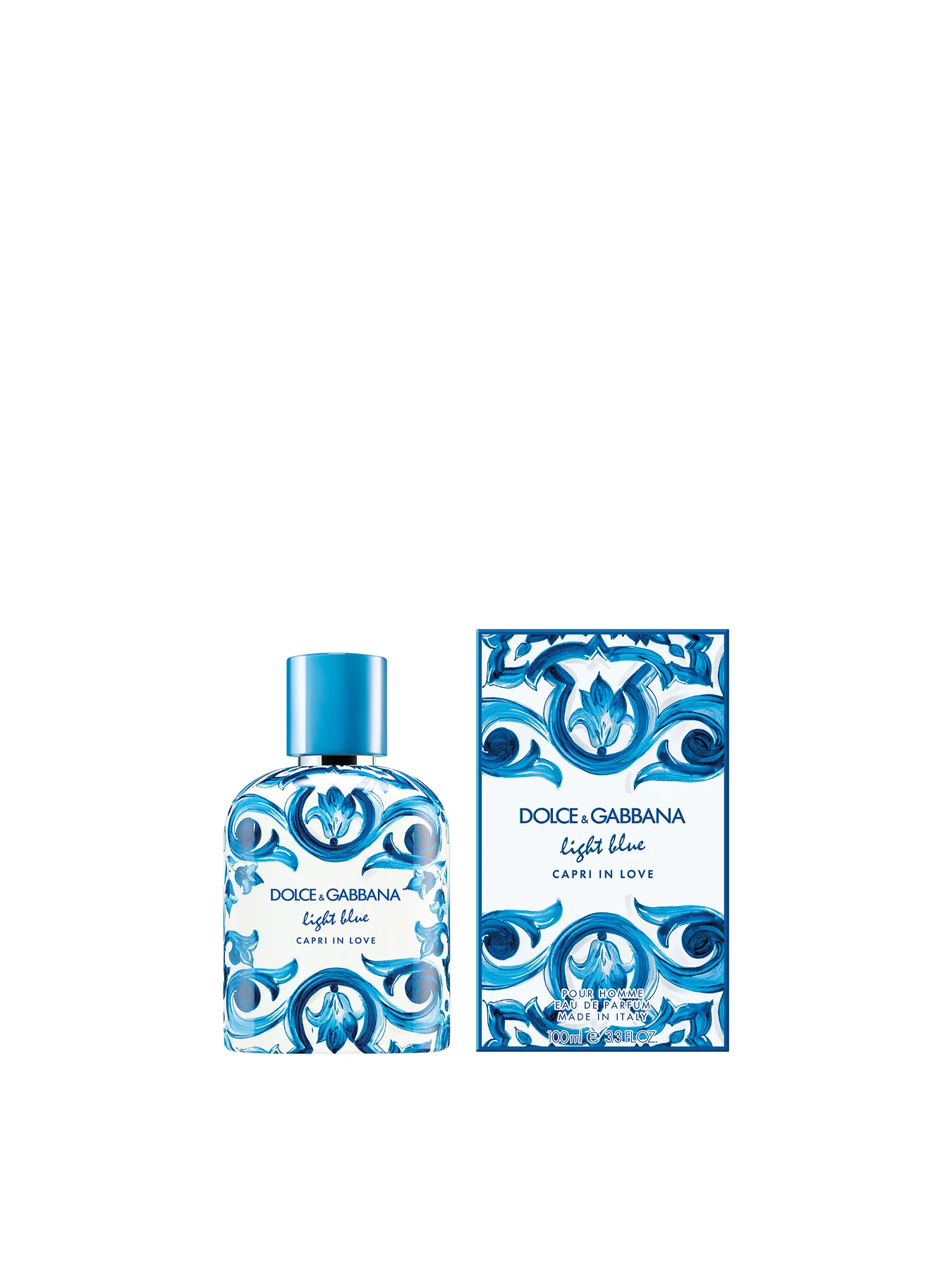 Light Blue Capri in Love Pour Homme Eau de Parfum 100 ml - Image 3