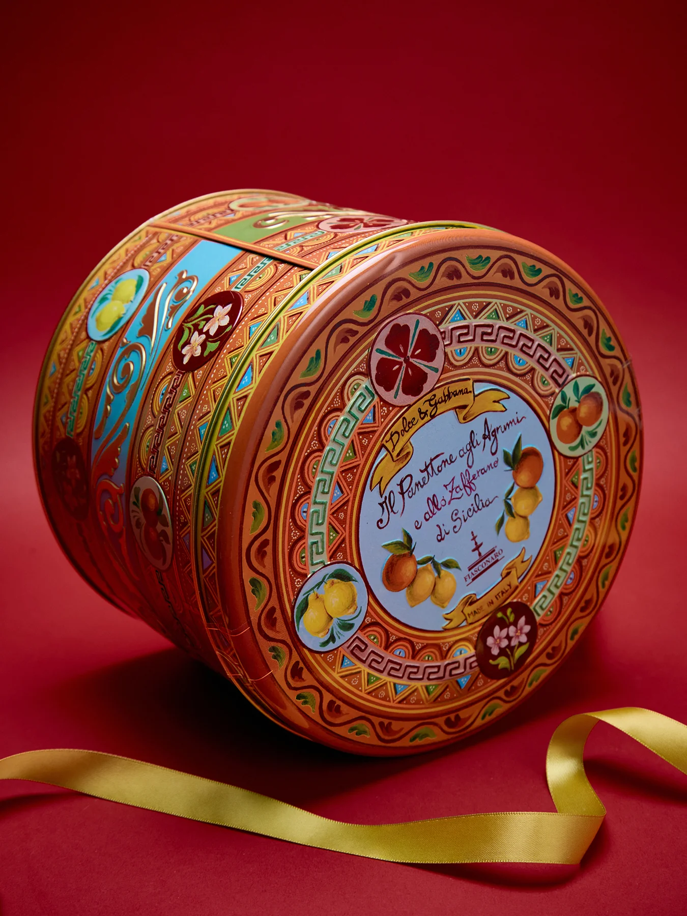 Sicilian Lemon, Orange & Saffron Panettone - Image 2