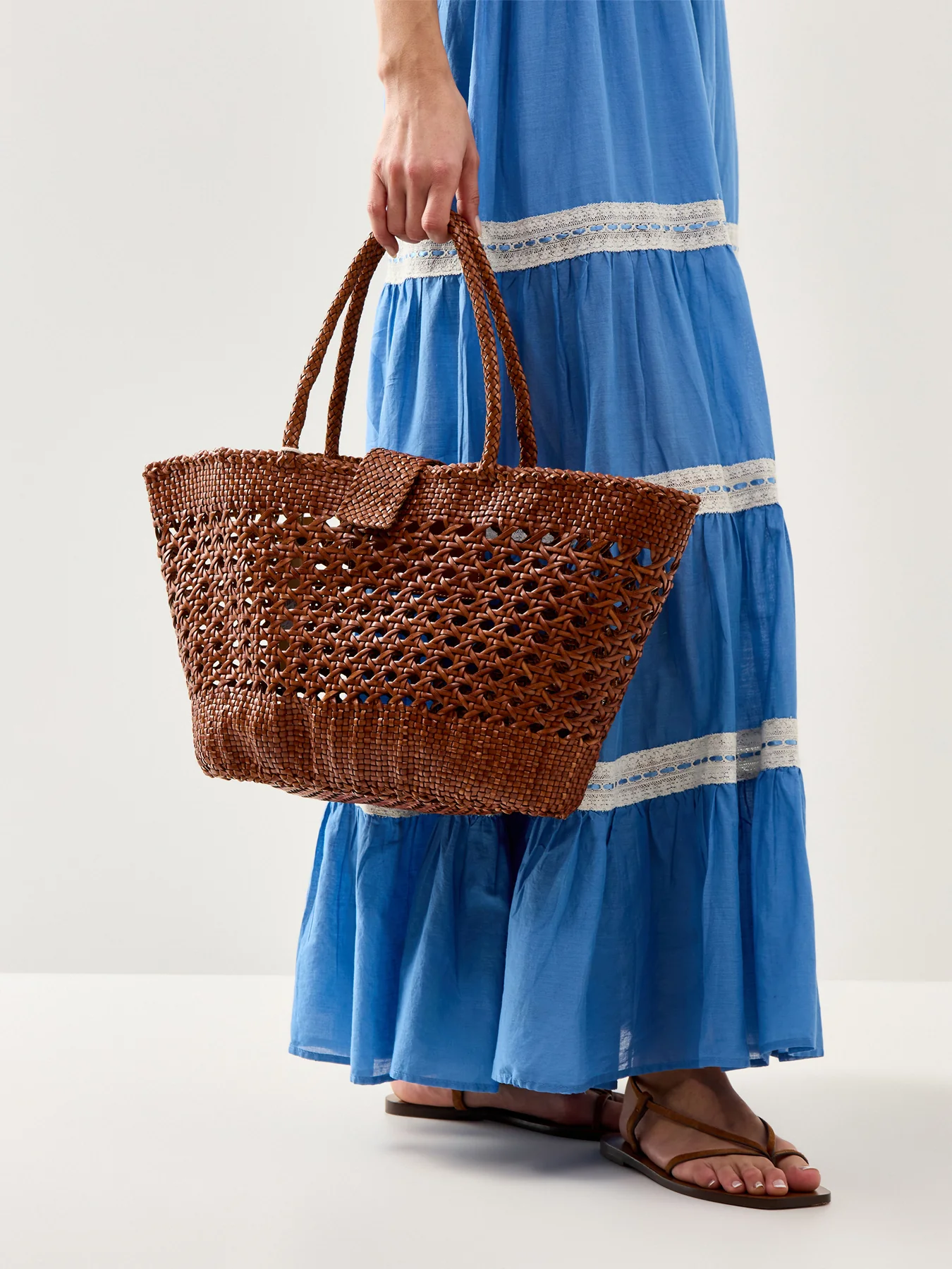 Rixo x Dragon Diffusion Lucine Bag Tan - Image 2
