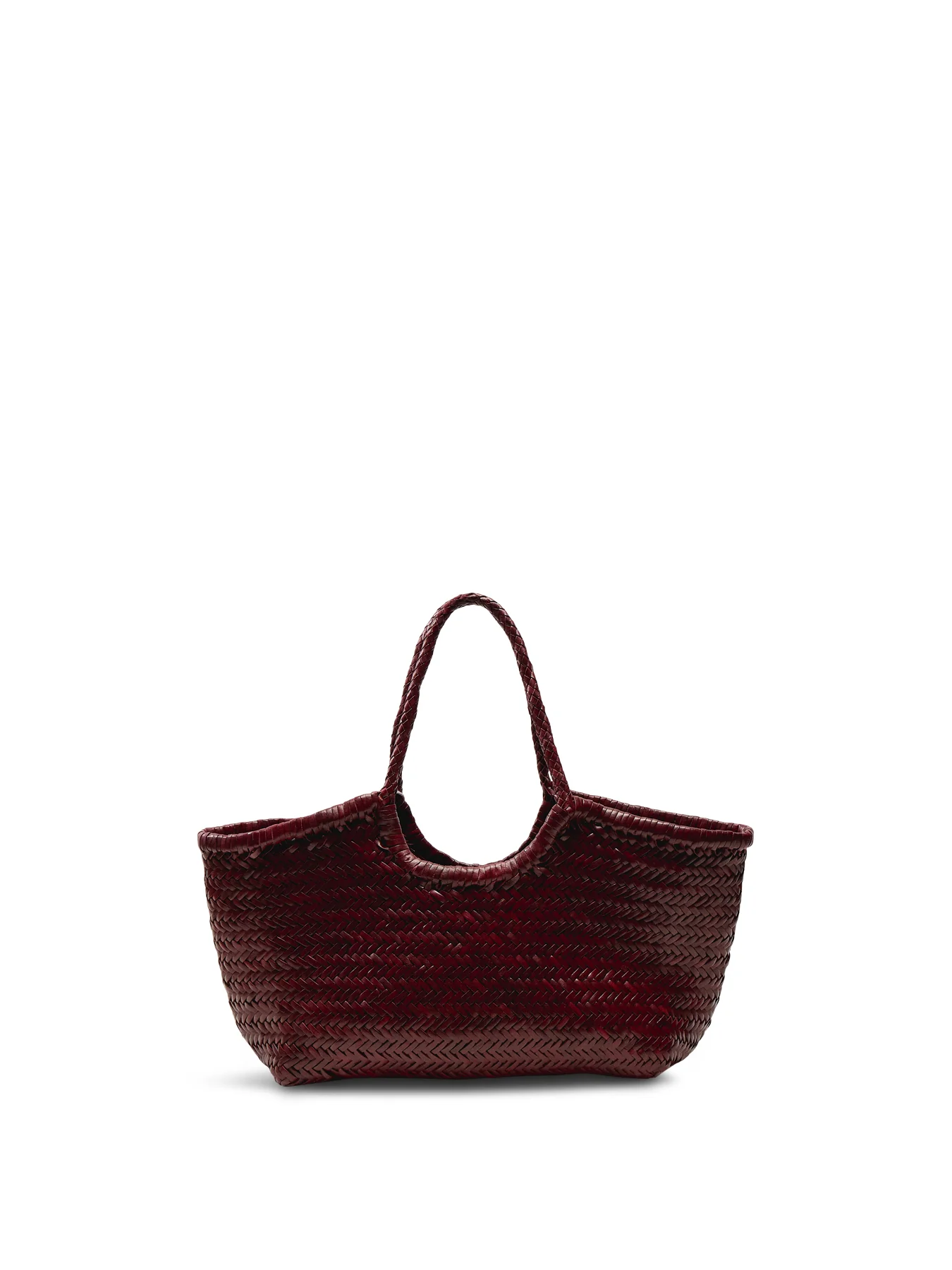 Nantucket Basket Bag Bordo