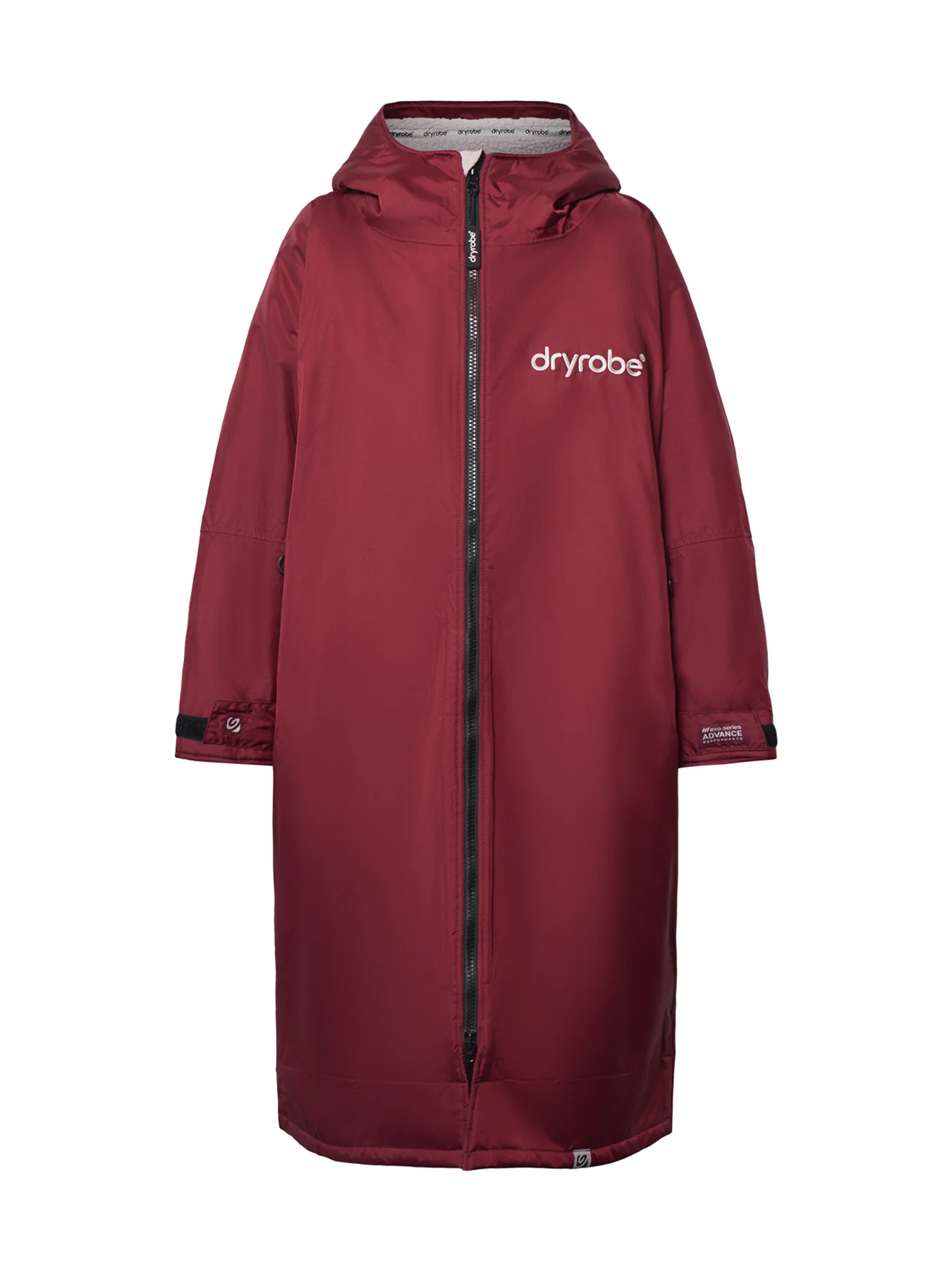 Advance Long Sleeve Changing Robe Burgundy