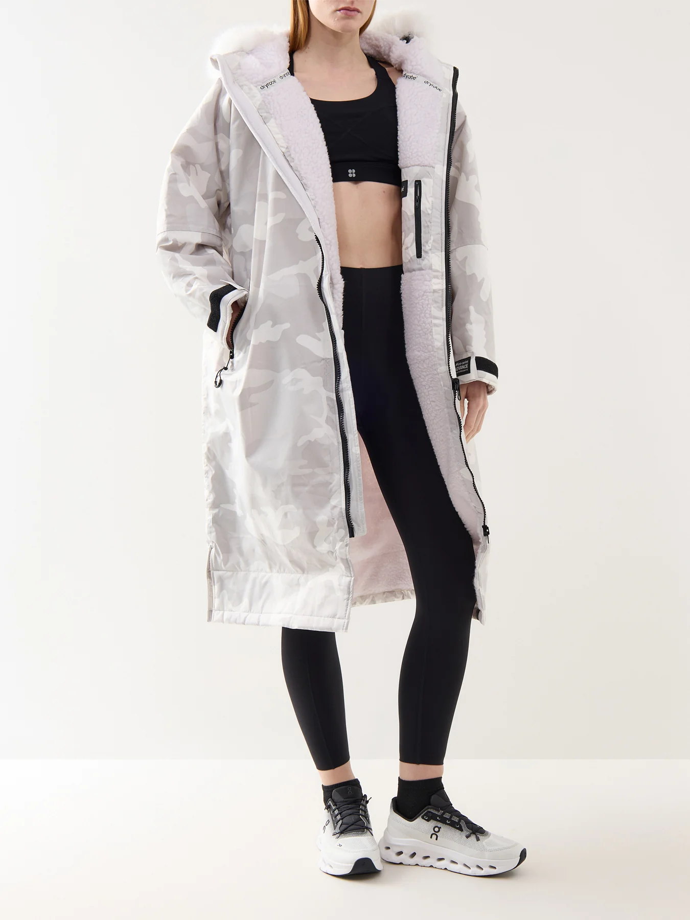 Dryrobe Advance Long Sleeve White Camo - Image 2