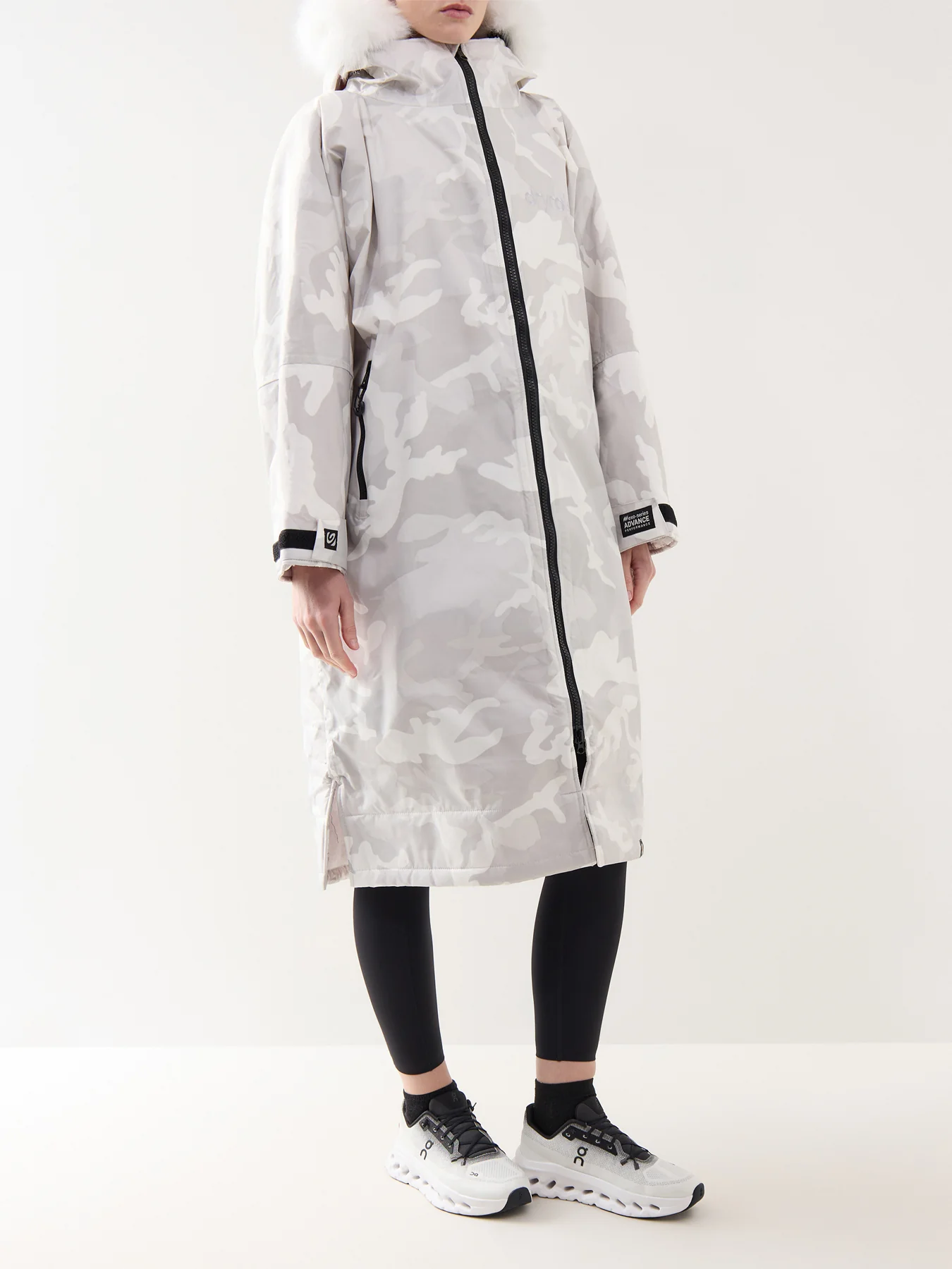 Dryrobe Advance Long Sleeve White Camo - Image 4