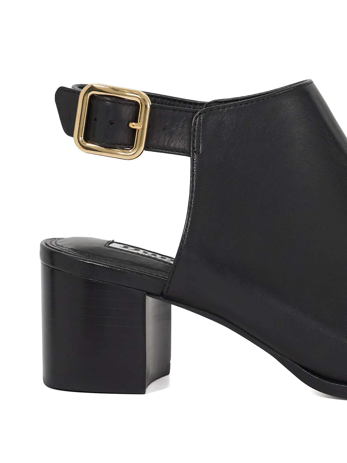 Joupin Leather Ballet Flats Black - Image 3